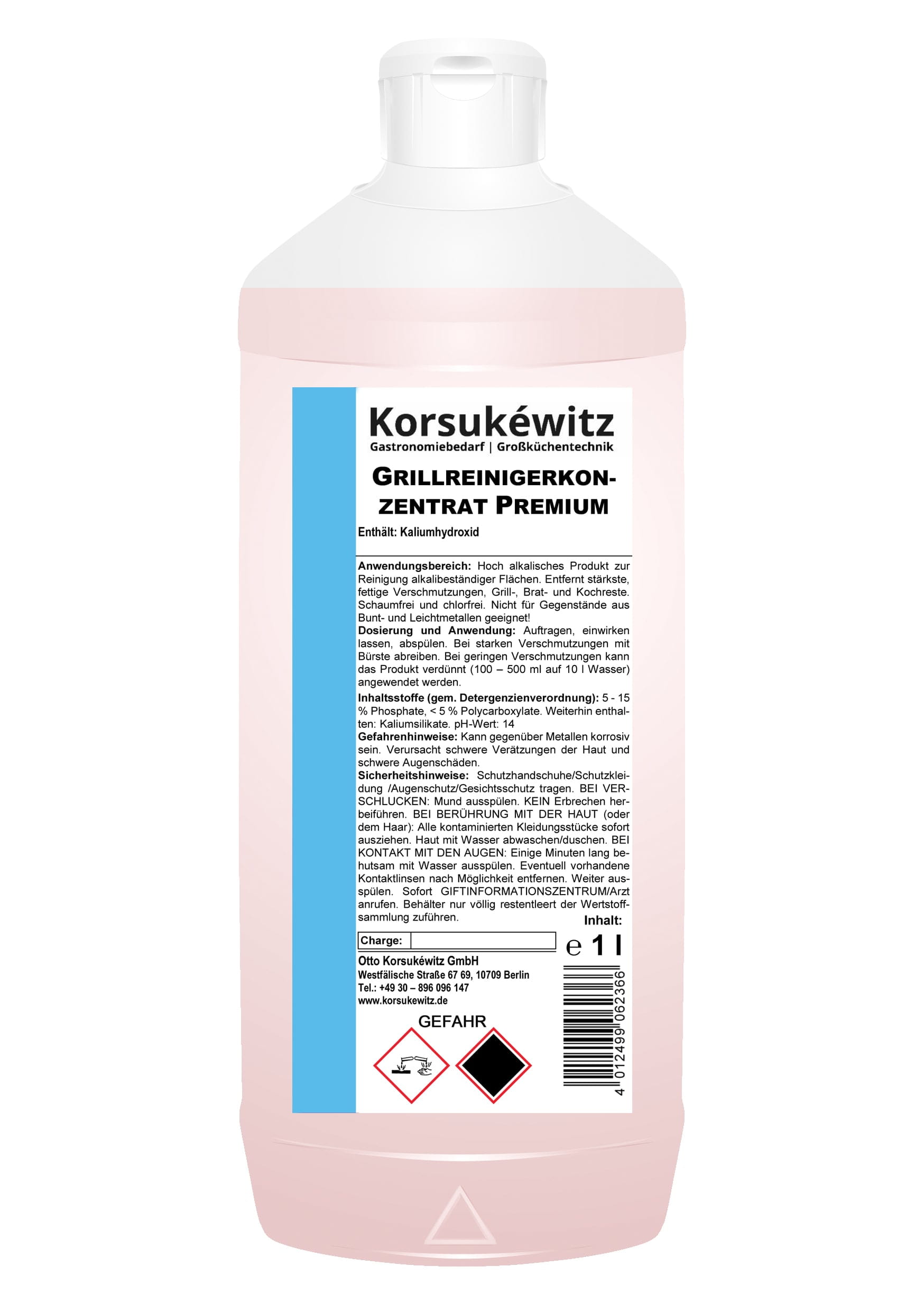 Grillreinigerkonzentrat PREMIUM 1l Flasche