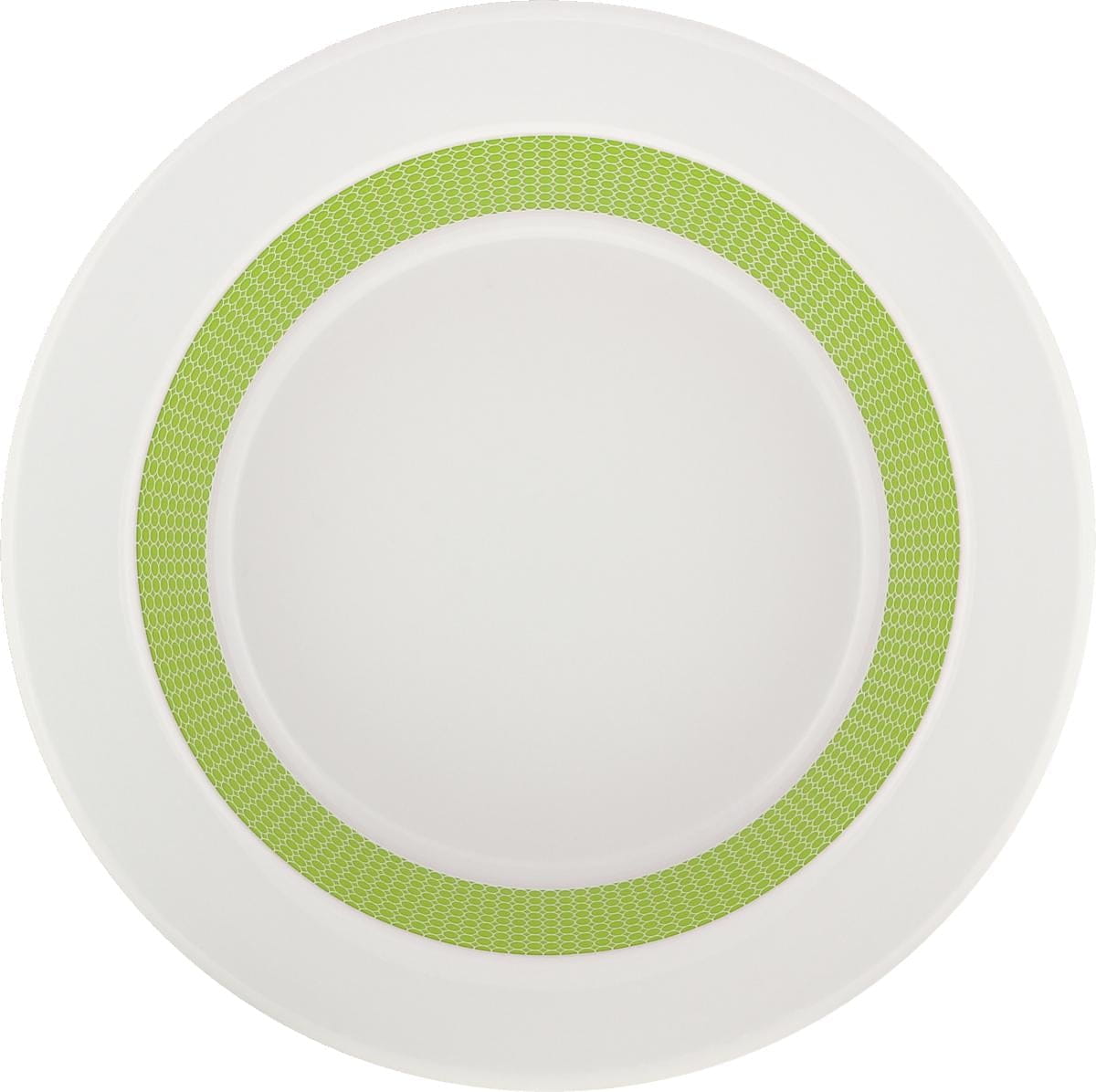Spezialteller tief Fahne 23cm INVITA DIMENSION PUNKTE apfelgrün