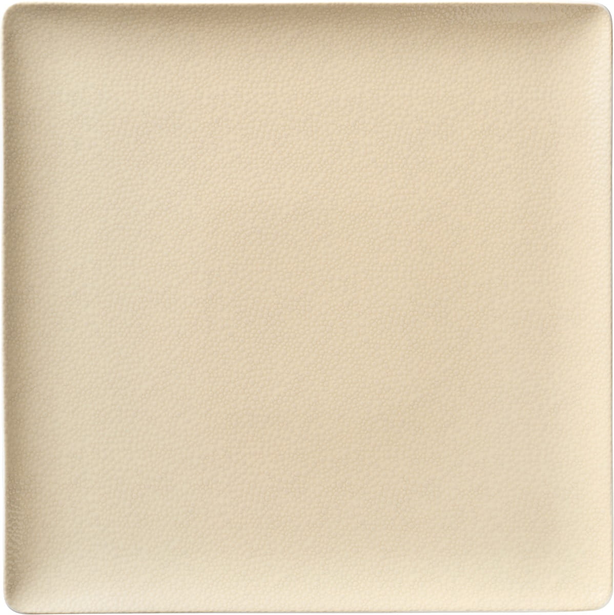 Teller flach quadratisch coup 27x27cm PURITY PEARL champagne