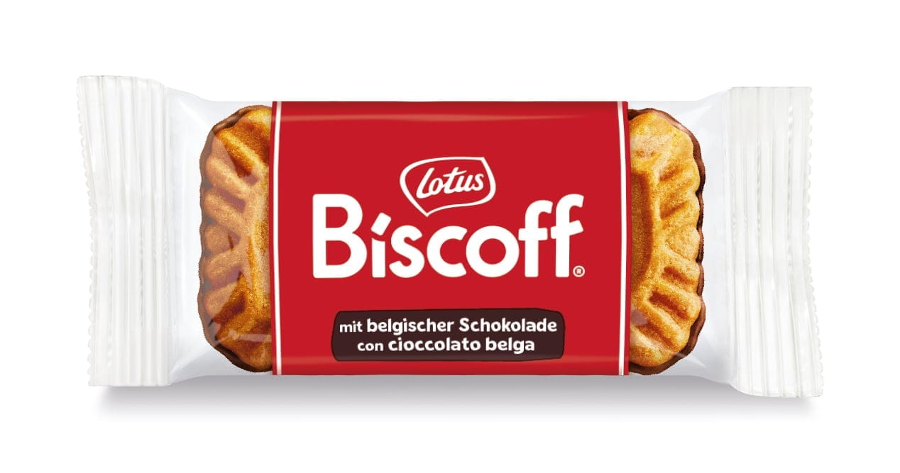 Lotus Karamellgebäck BISCOFF mit Schokolade