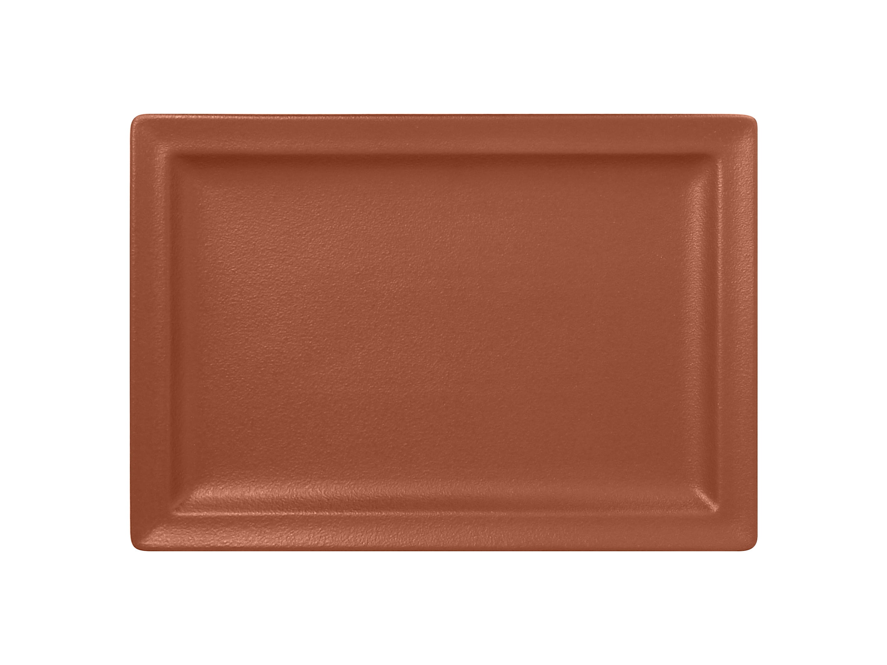 Platte eckig 33x23cm NEOFUSION terra