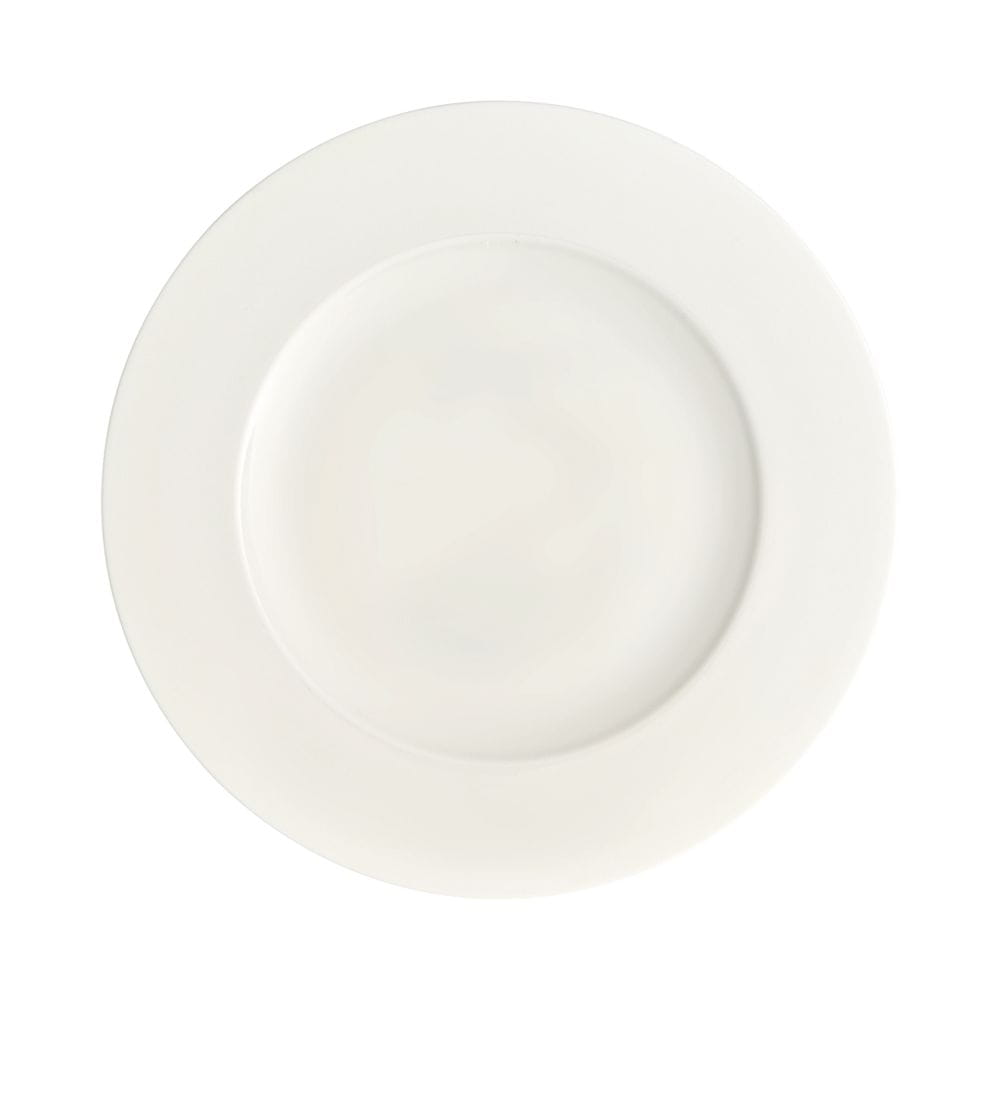 Flacher Teller 16 cm Stella aus Hotelporzellan von Villeroy & Boch, weiß, für Gastronomie, spülmaschinen- und mikrowellengeeignet