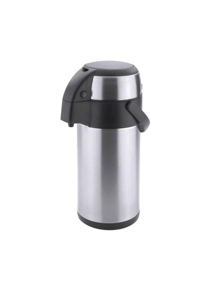 Pump-Isolierkanne mit Tragebügel 2,2L Ø15 cm H34 cm