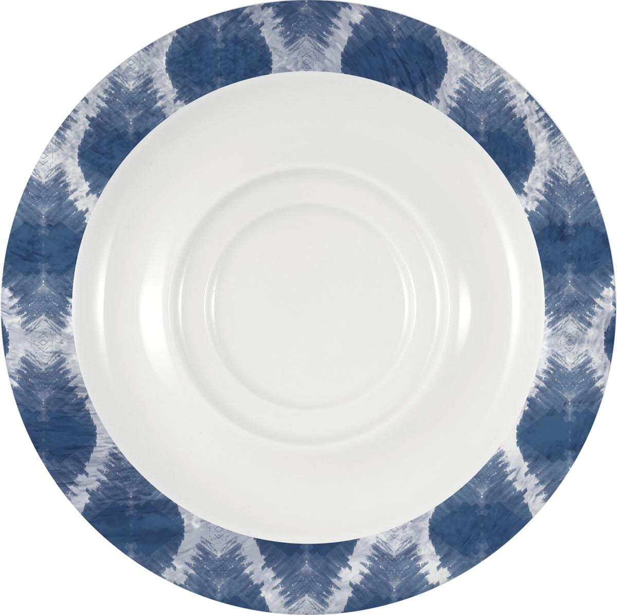 Spezialuntertasse mit Doppelspiegel 16cm INVITA DIMENSION CALMERA blue