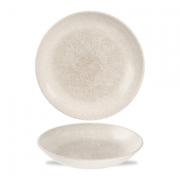 Teller tief coup 24,8cm RAKU agate grey