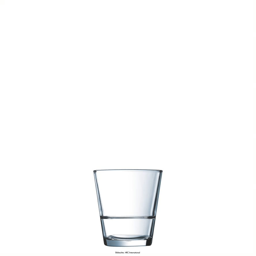 Whisky 260ml stapelbar STACK UP gehärtet