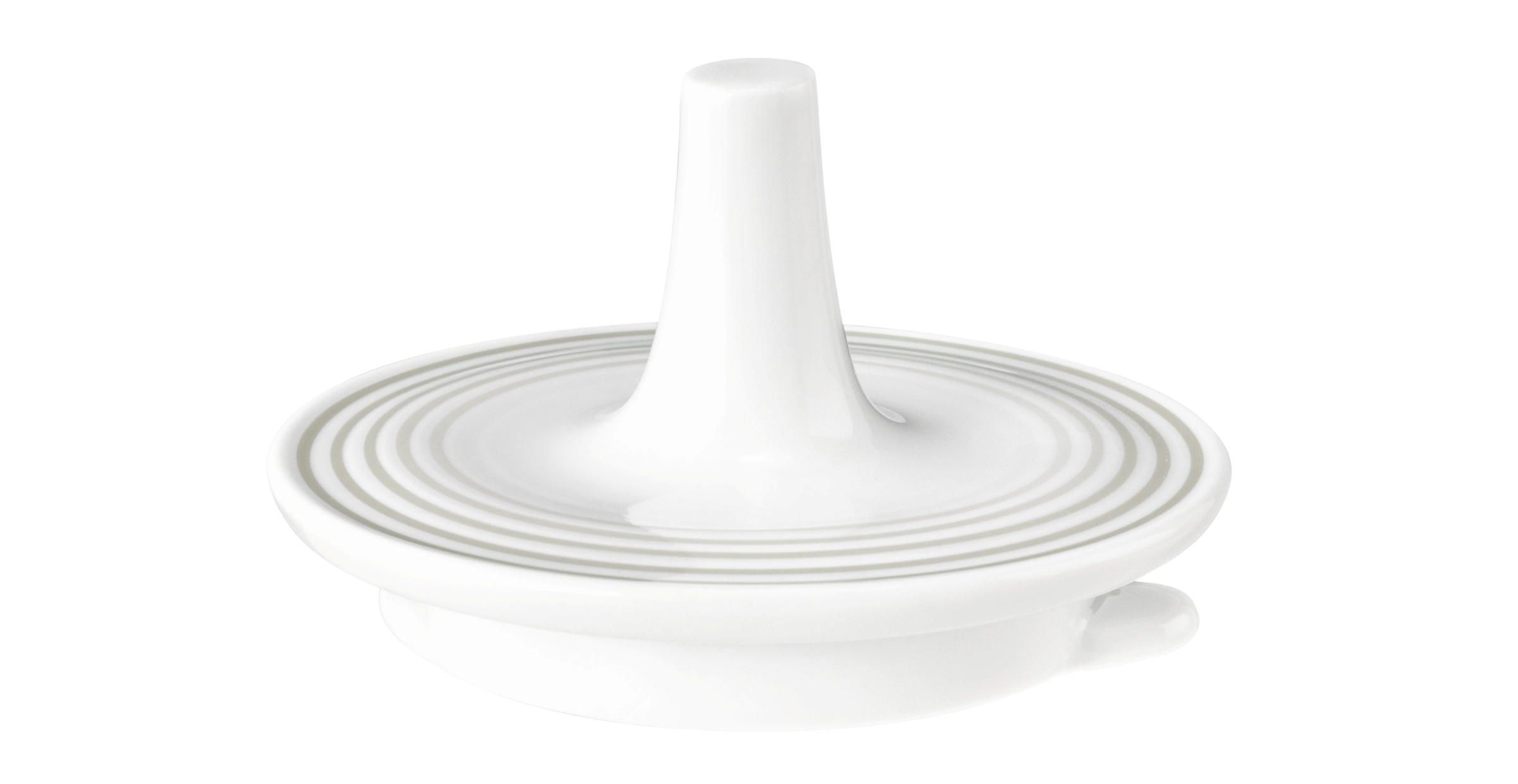 Kaffeekannen-Deckel 0,4l BLUES perlgrau