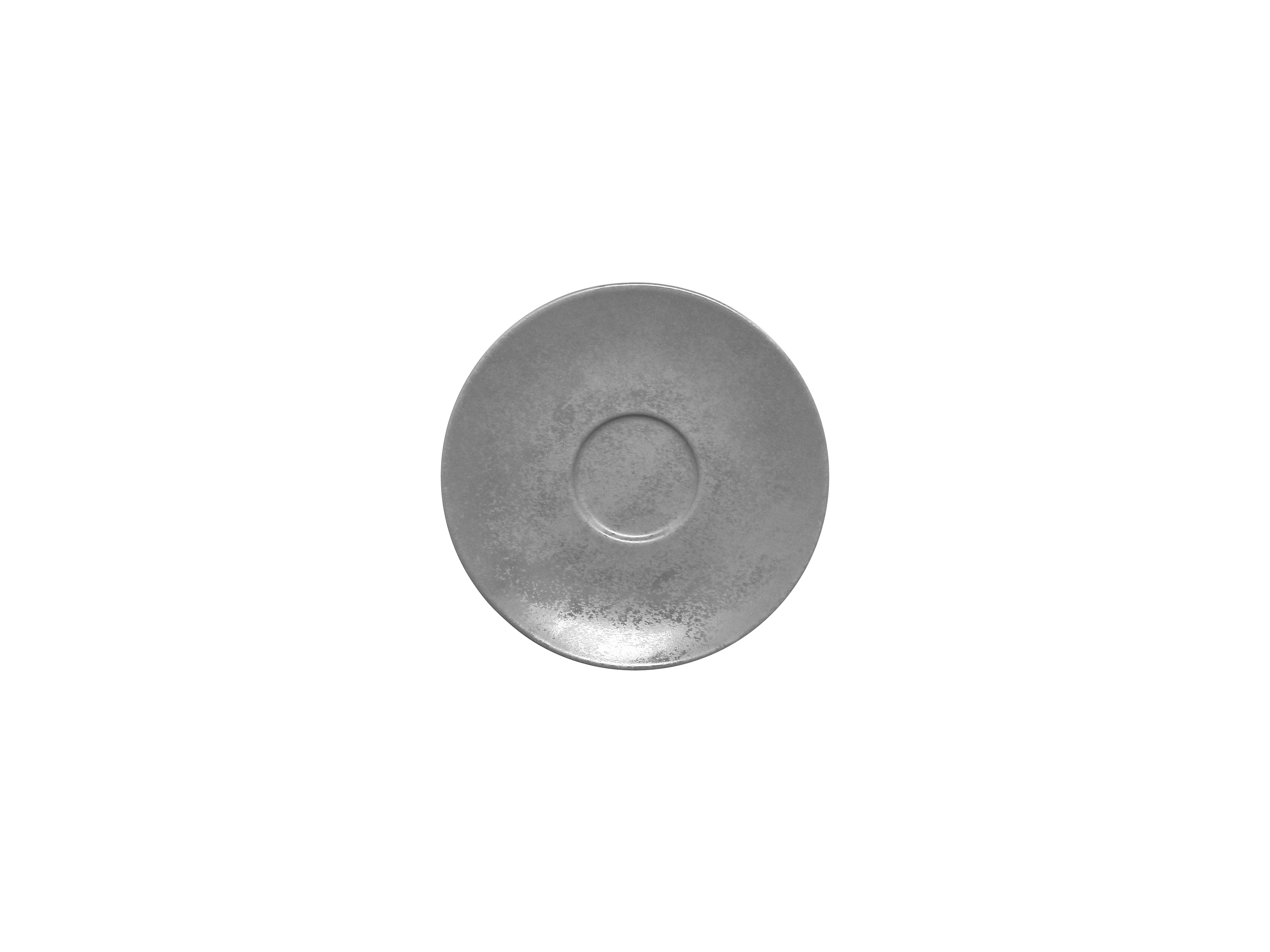 Untertasse 17cm FUSION SHALE grau