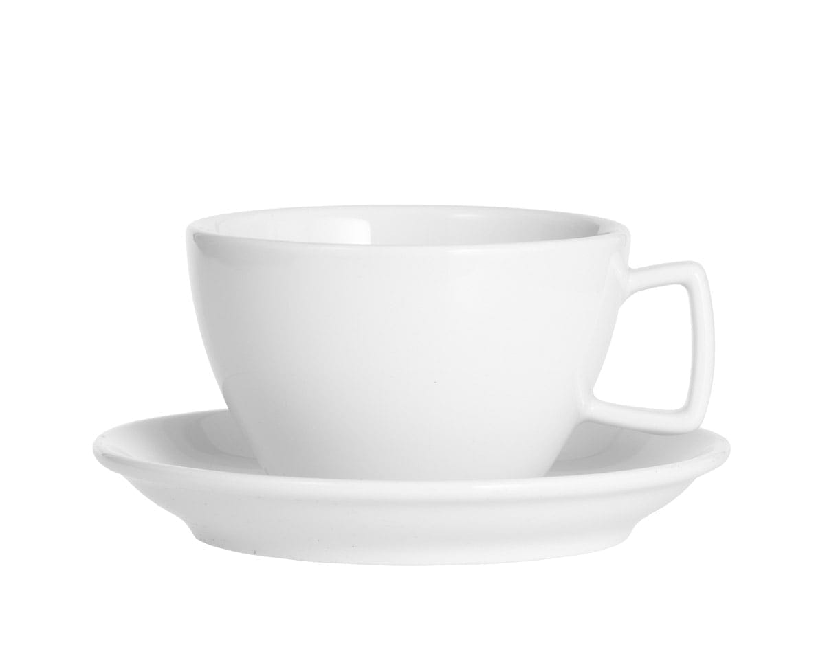 Milchkaffeetasse 0,4l CREMA mit Untertasse