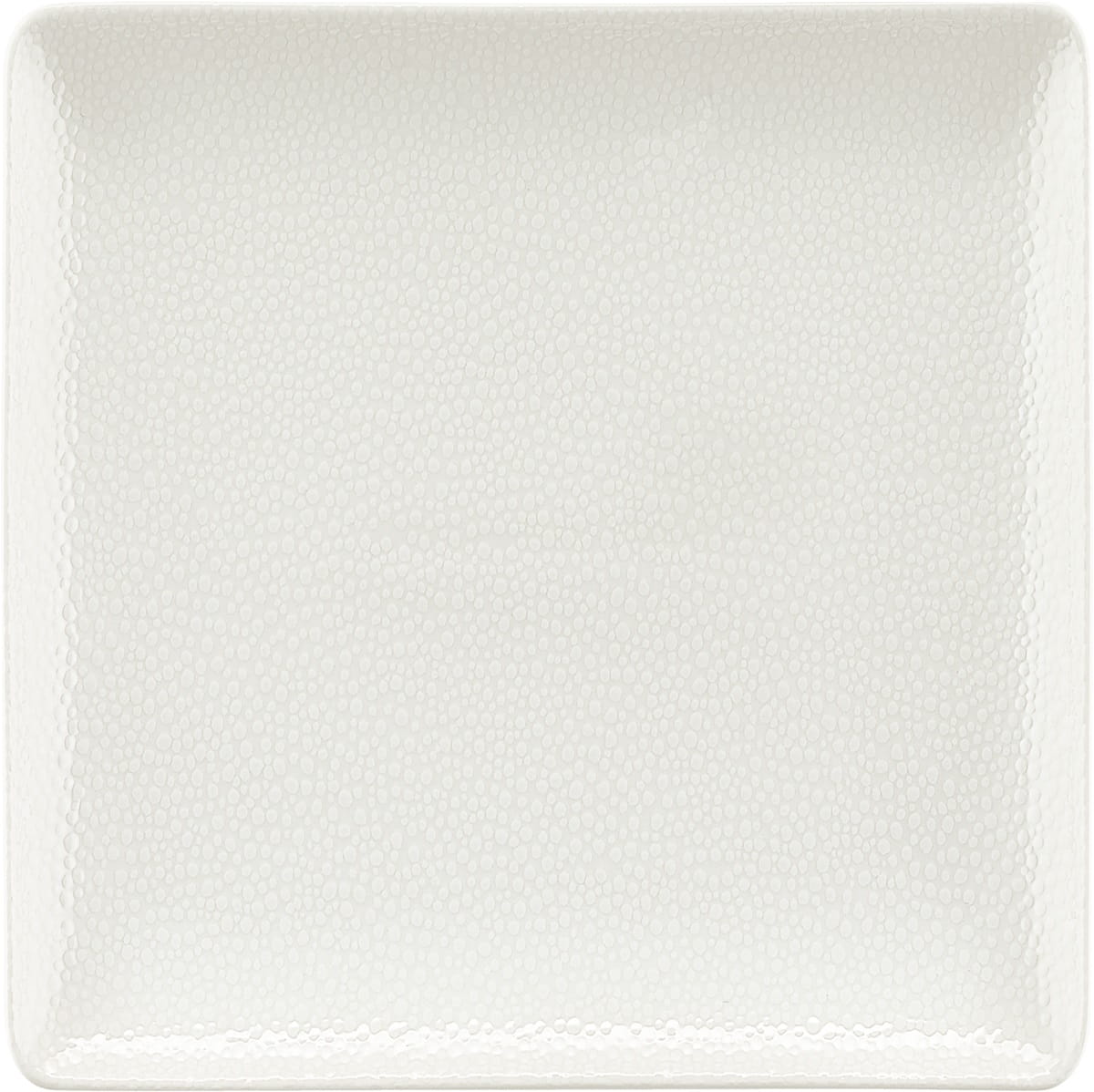 Teller flach quadratisch coup 27x27cm PURITY PEARL light