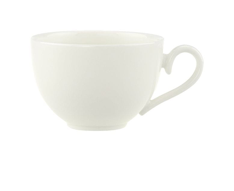 Weiße Kaffeetasse 0,20l Stella aus Hotelporzellan von Villeroy & Boch für Gastronomie, spülmaschinen- und mikrowellengeeignet
