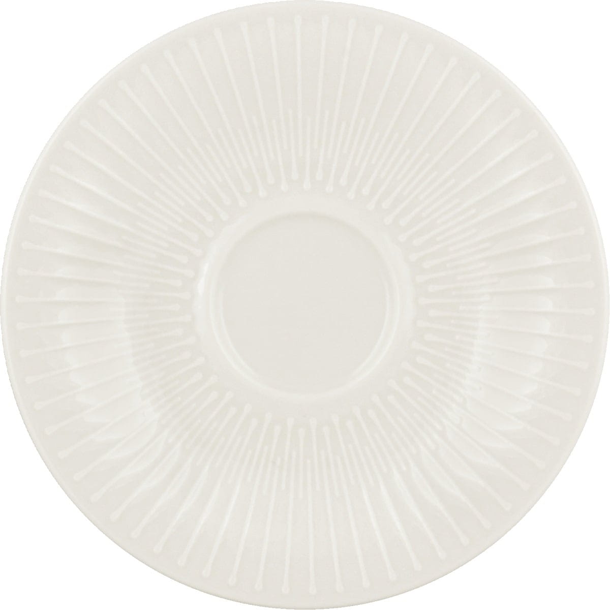 Untertasse rund Relief 13cm VIBES