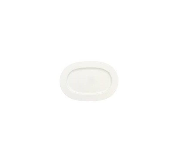 Ovale Hotelschale 20x14 cm Stella aus weißem Porzellan von Villeroy & Boch für Gastronomie