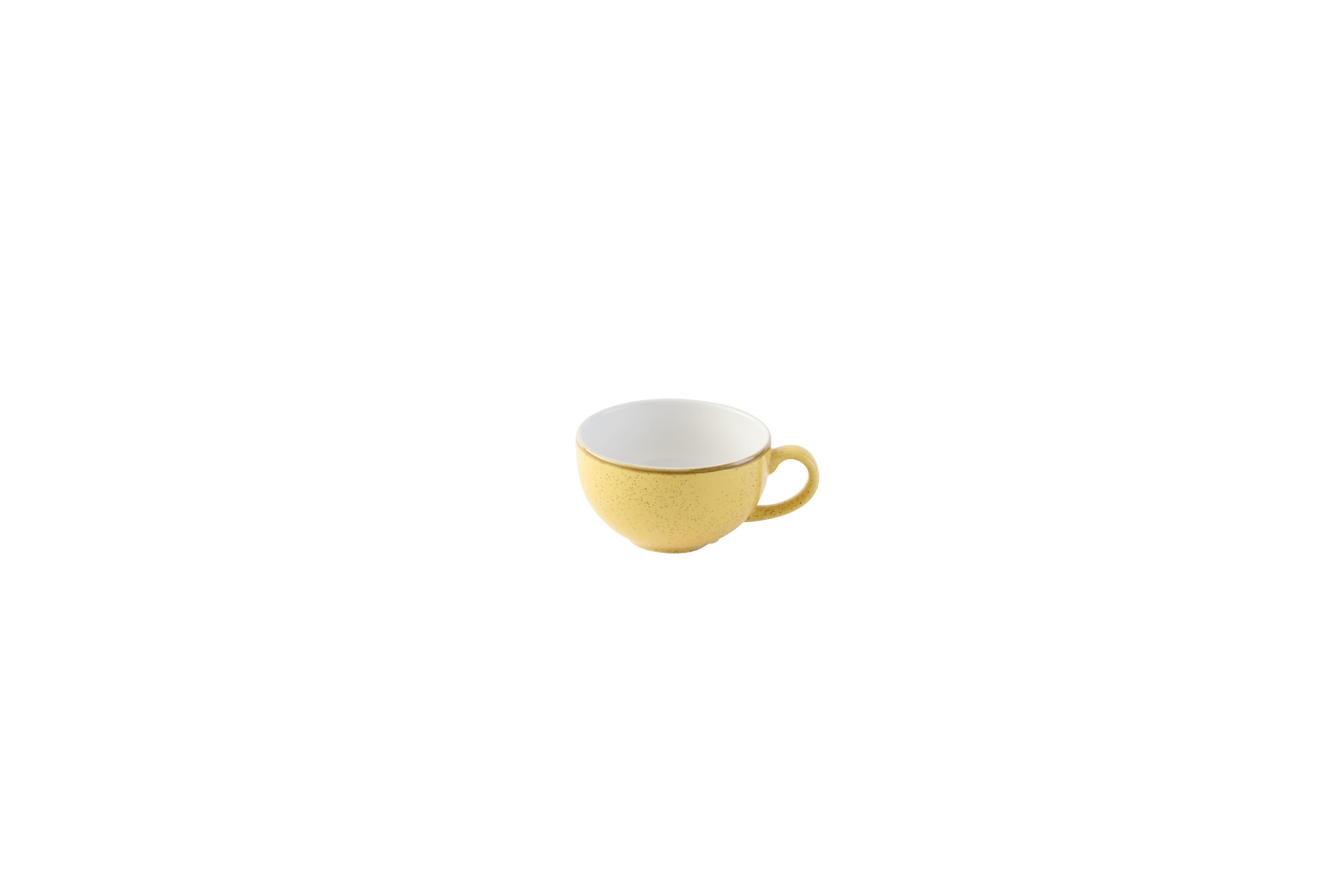 Kaffeetasse 0,23l STONECAST mustard seed yellow