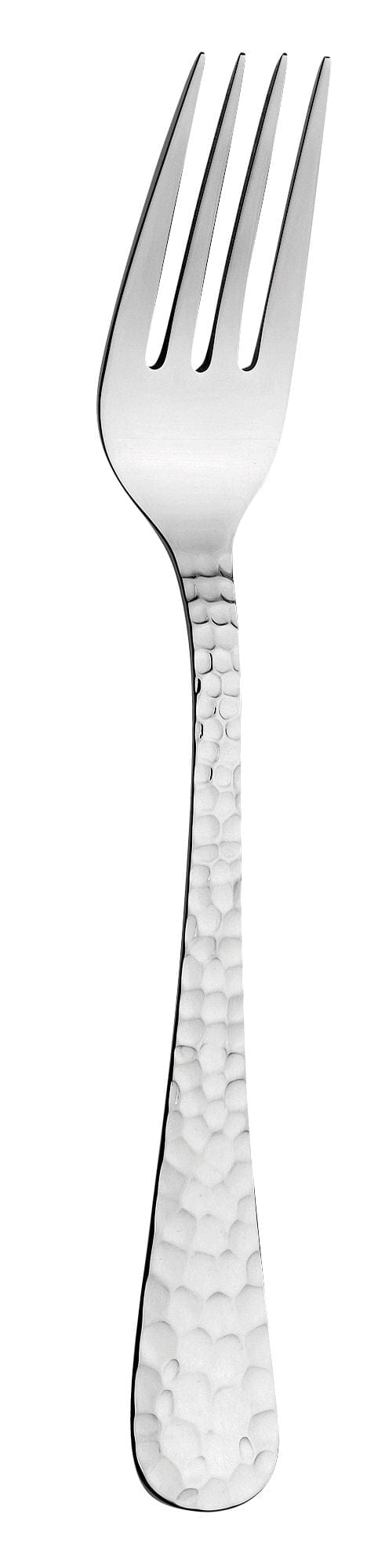 Kuchengabel LENA 18/10 gehämmert