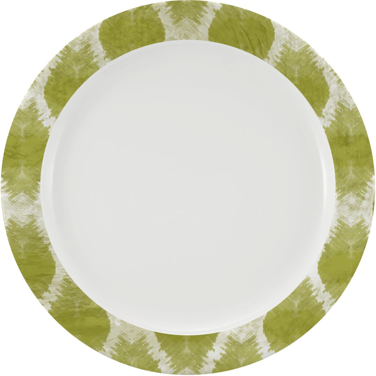 Teller flach Fahne 16cm DIMENSION calmera green