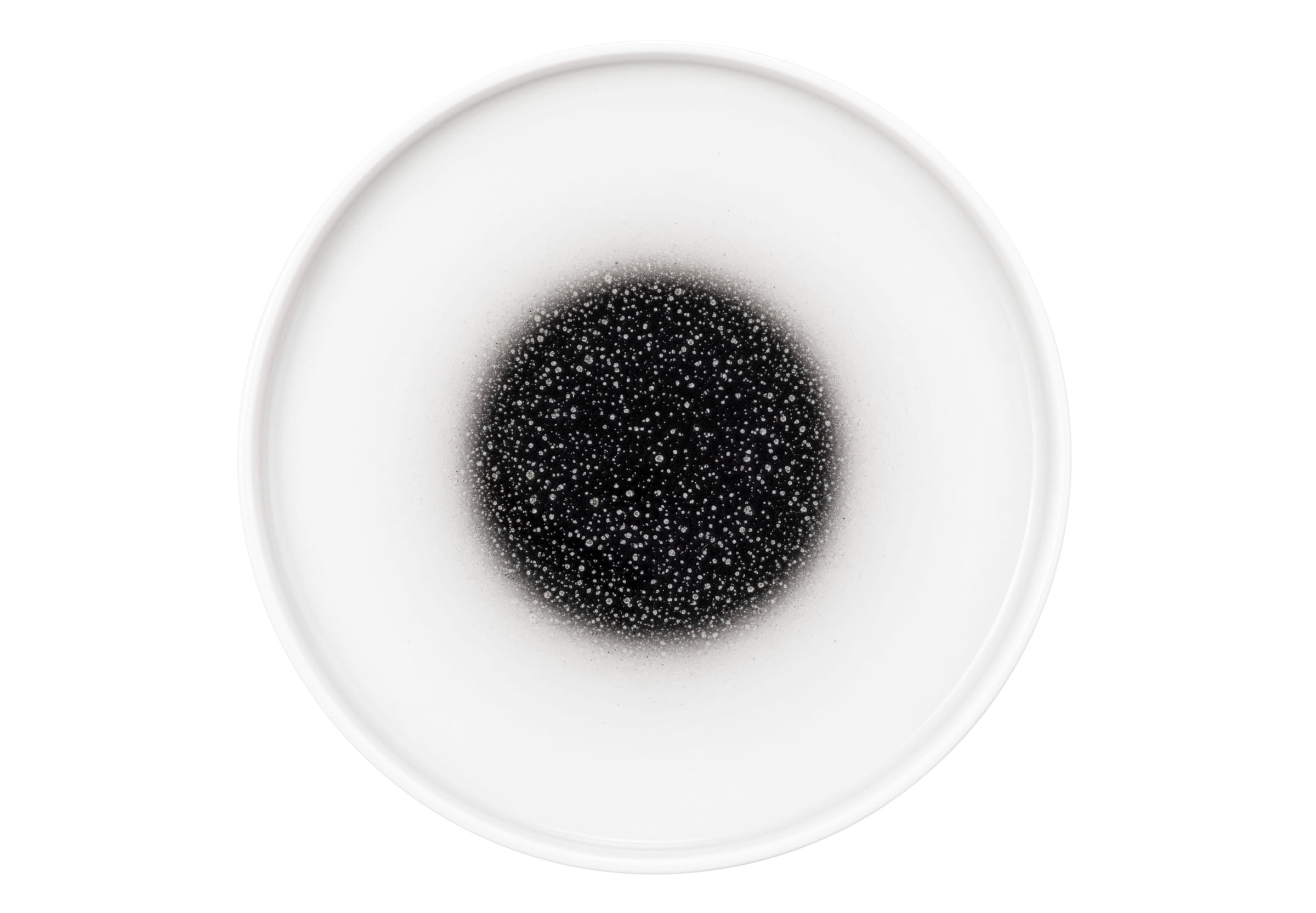 Teller rund flach rund 21cm M5397-21 GOOD MOOD intense spotted black