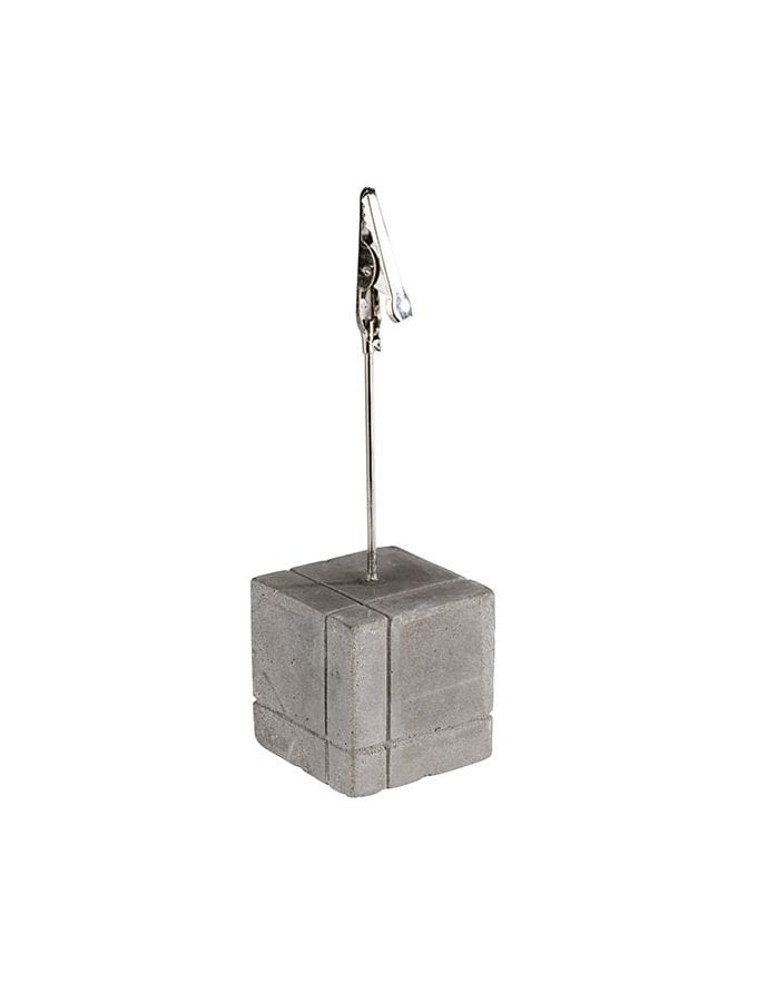 Kartenhalter, 4er Set 3 x 3 cm, H: 12 cm