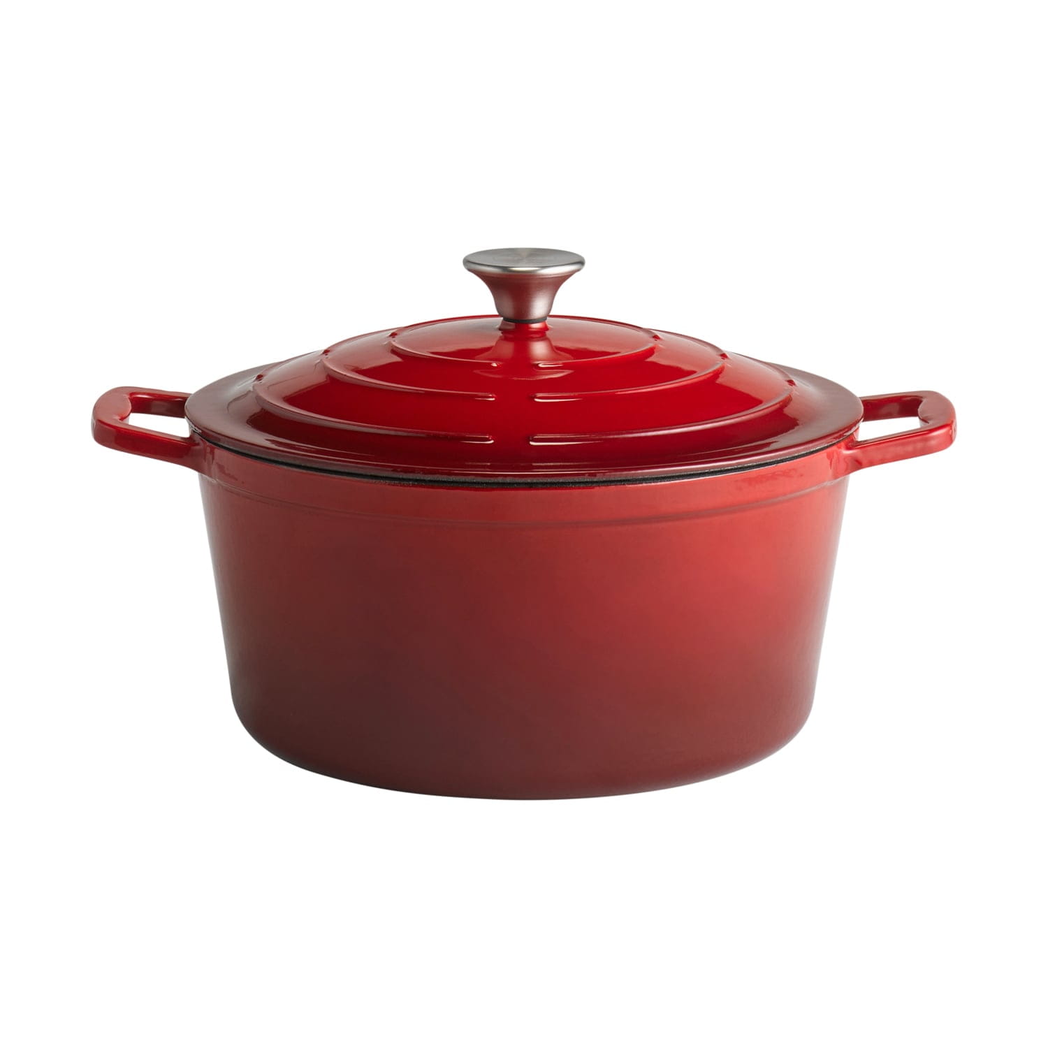 Kochtopf mit Deckel 28cm 5 STARS rot