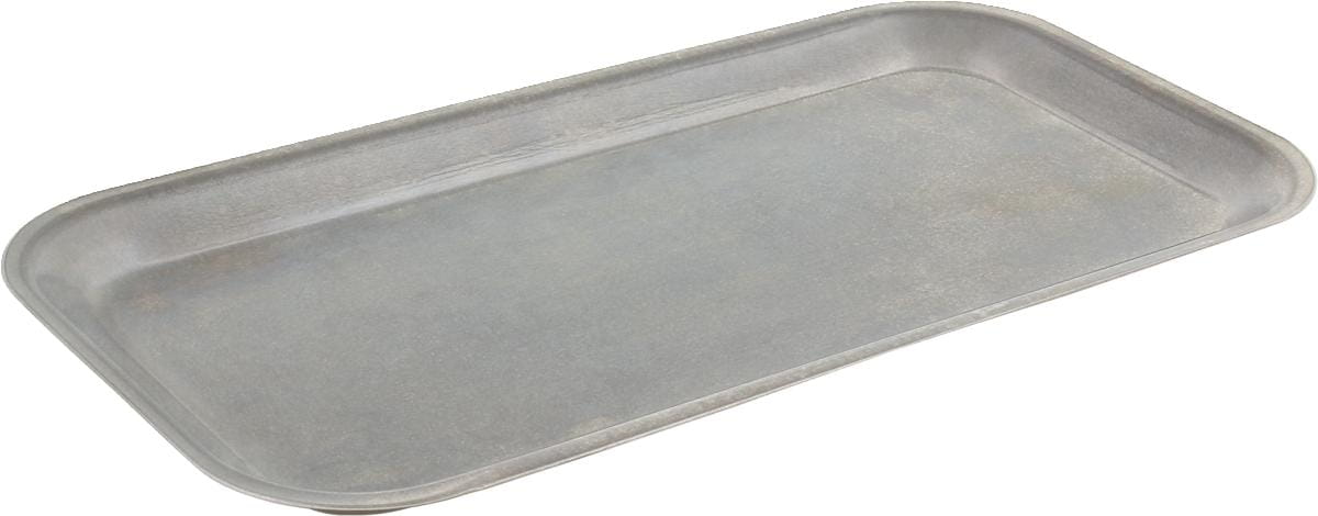 Platte rechteckig 26x14cm SPOTLIGHTS silber