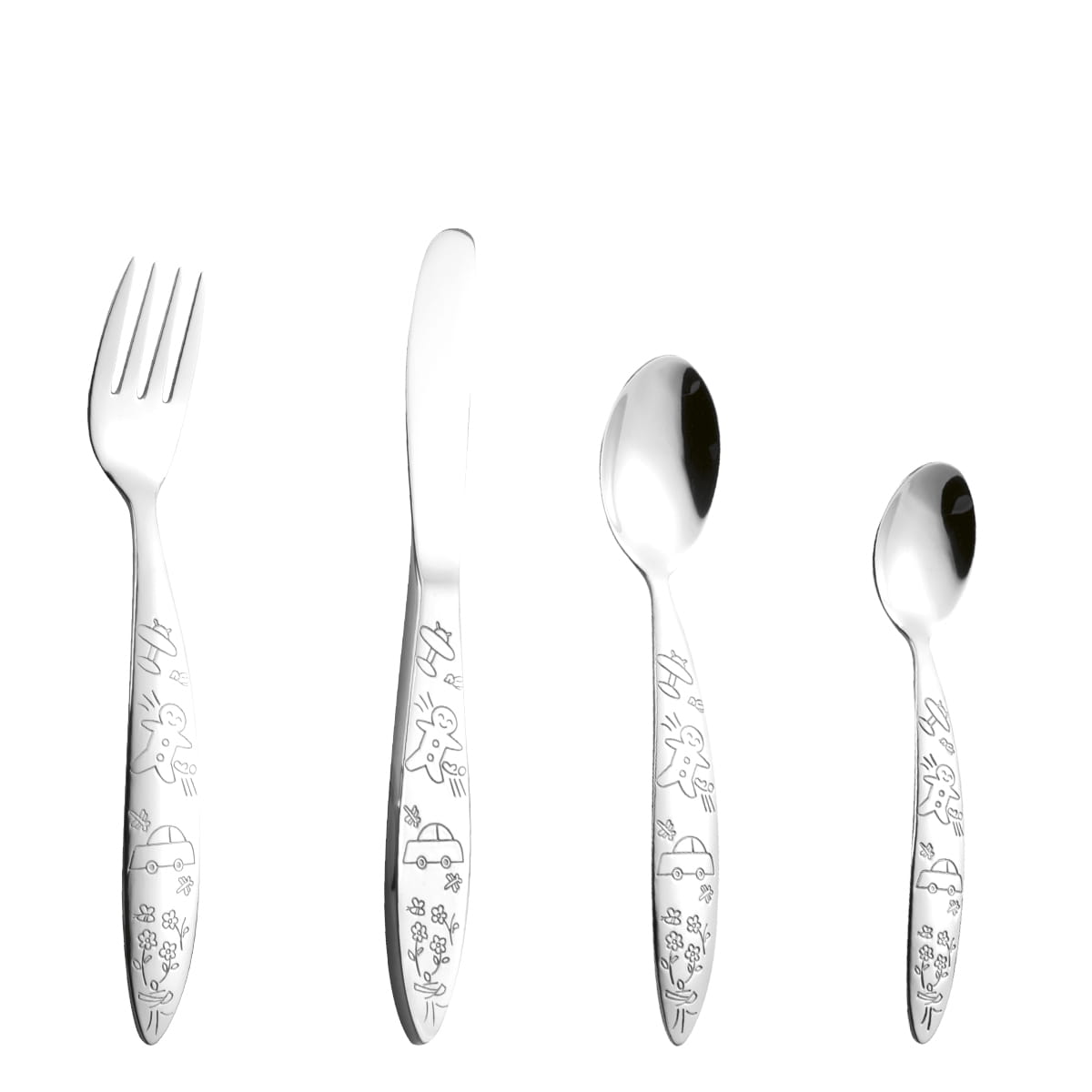 4-teiliges Kinderbesteck BELLA