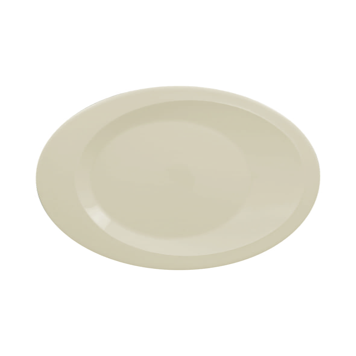 Platte oval 34x22x2,2cm GIRO white