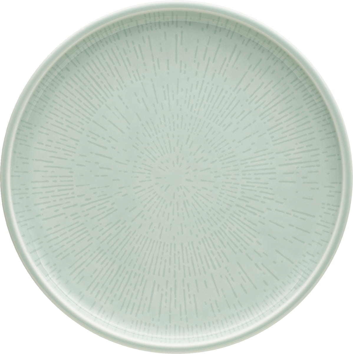 Teller flach rund coup Struktur 21cm SHIRO GLAZE FROST