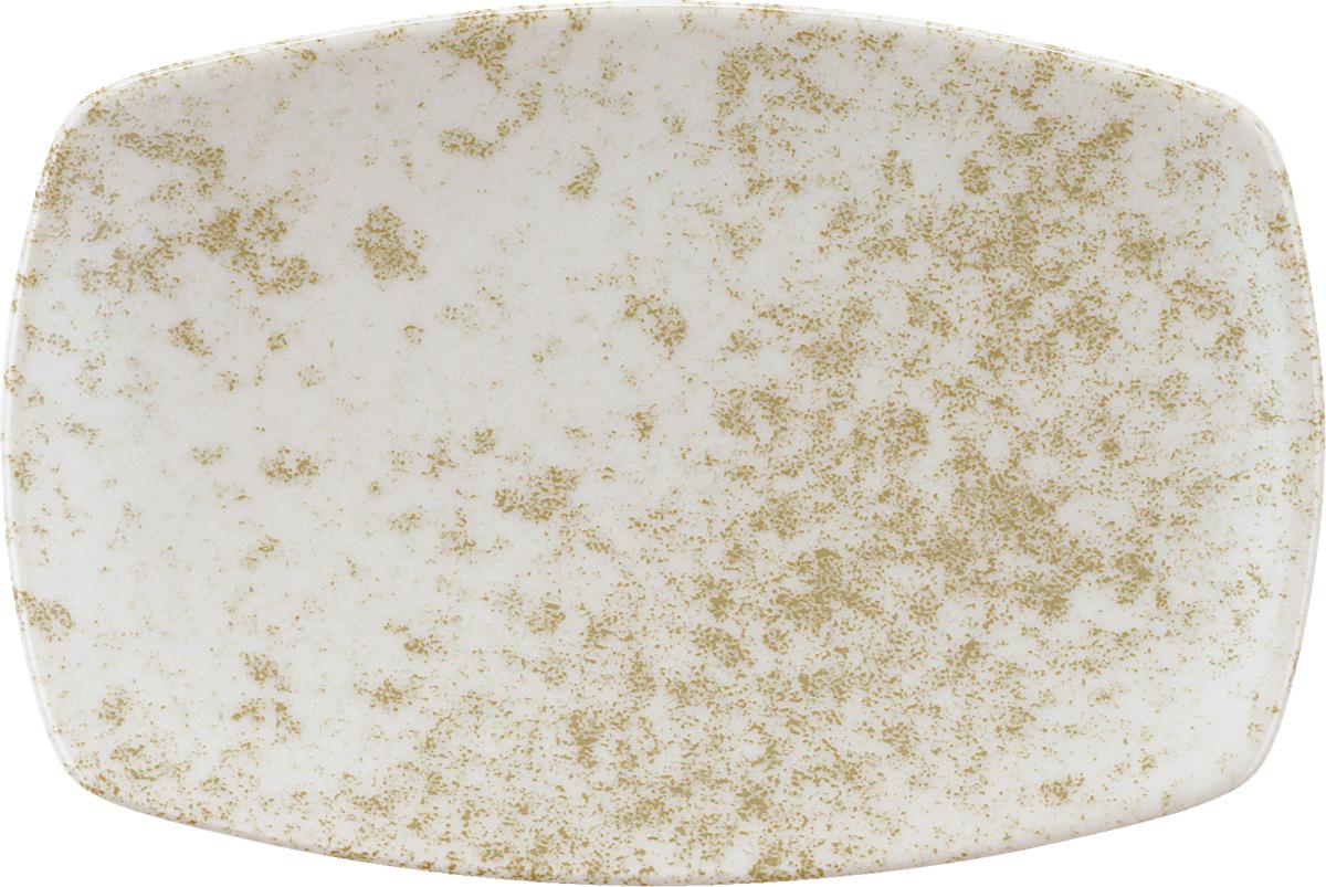 Platte rechteckig coup 14x9cm SANDSTONE BEIGE