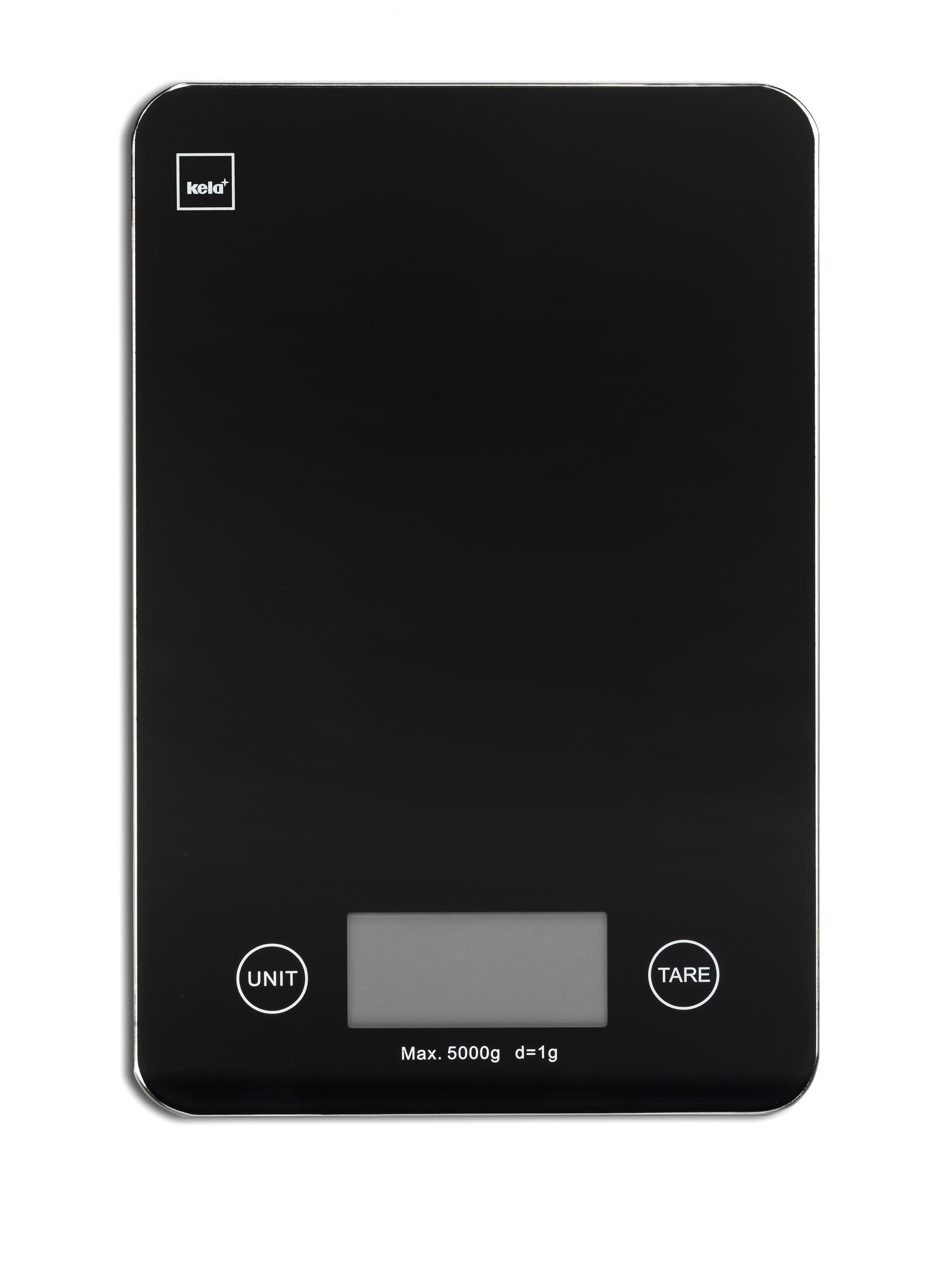 Küchenwaage 16,5x20,5cm PINTA schwarz