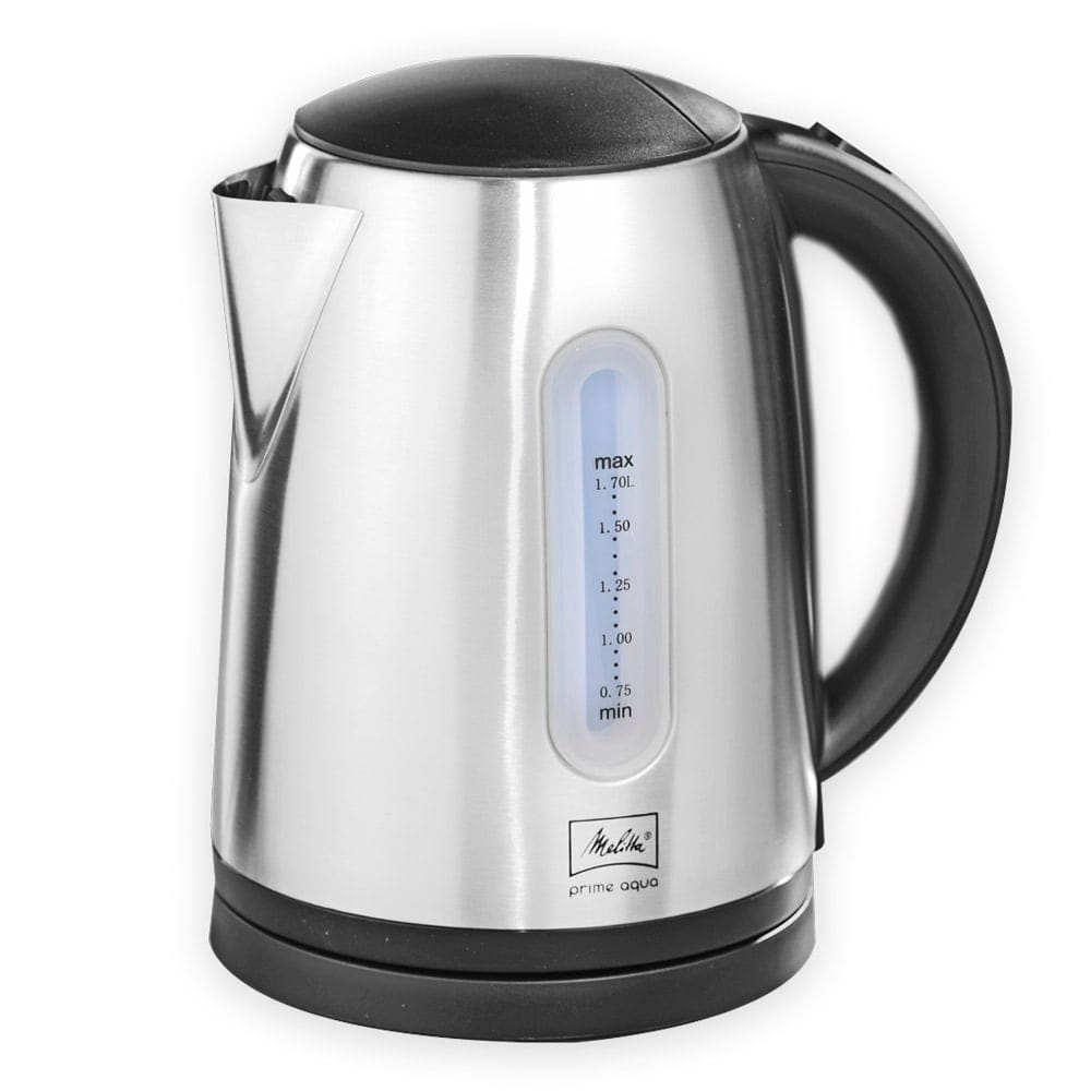 Wasserkocher 1,7L PRIME AQUA schwarz