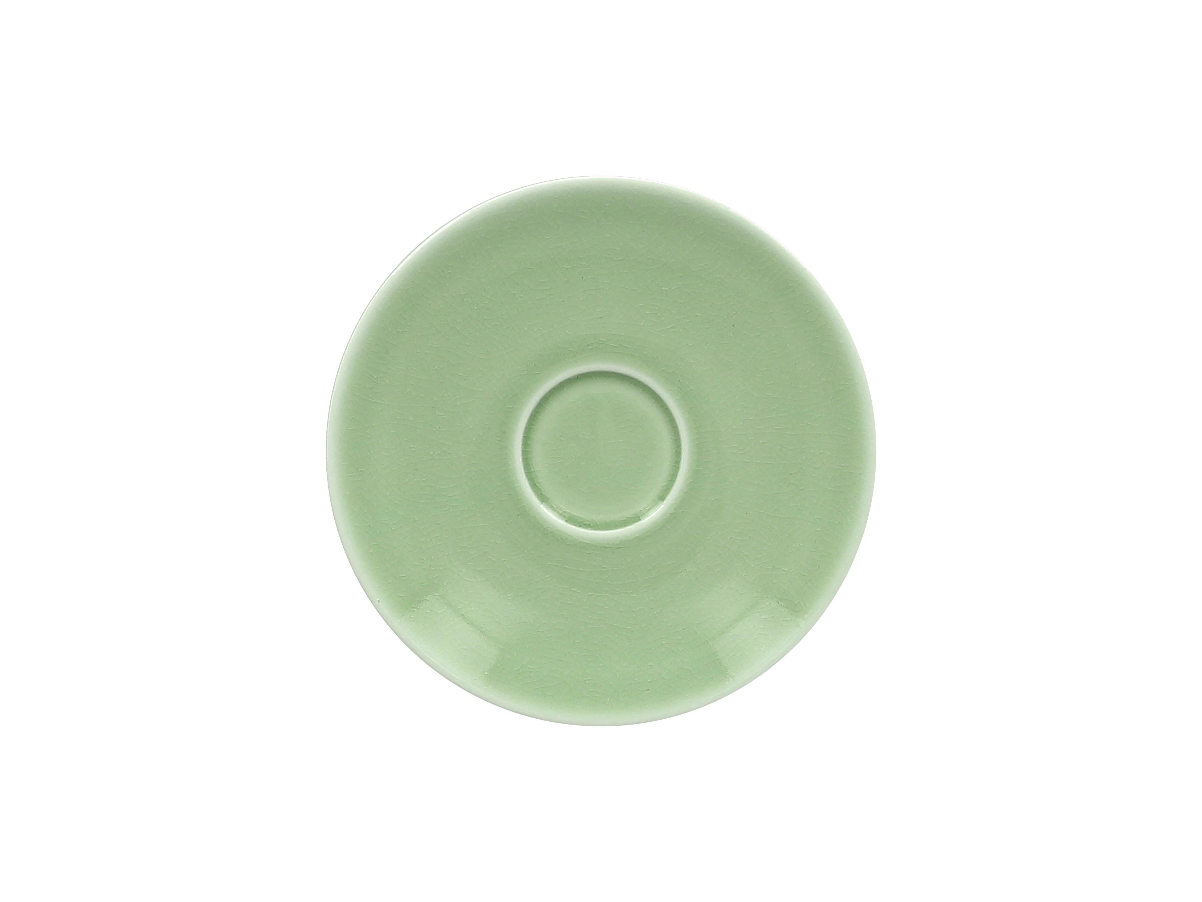 Milchkaffeeuntertasse Ø17cm H2cm VINTAGE green