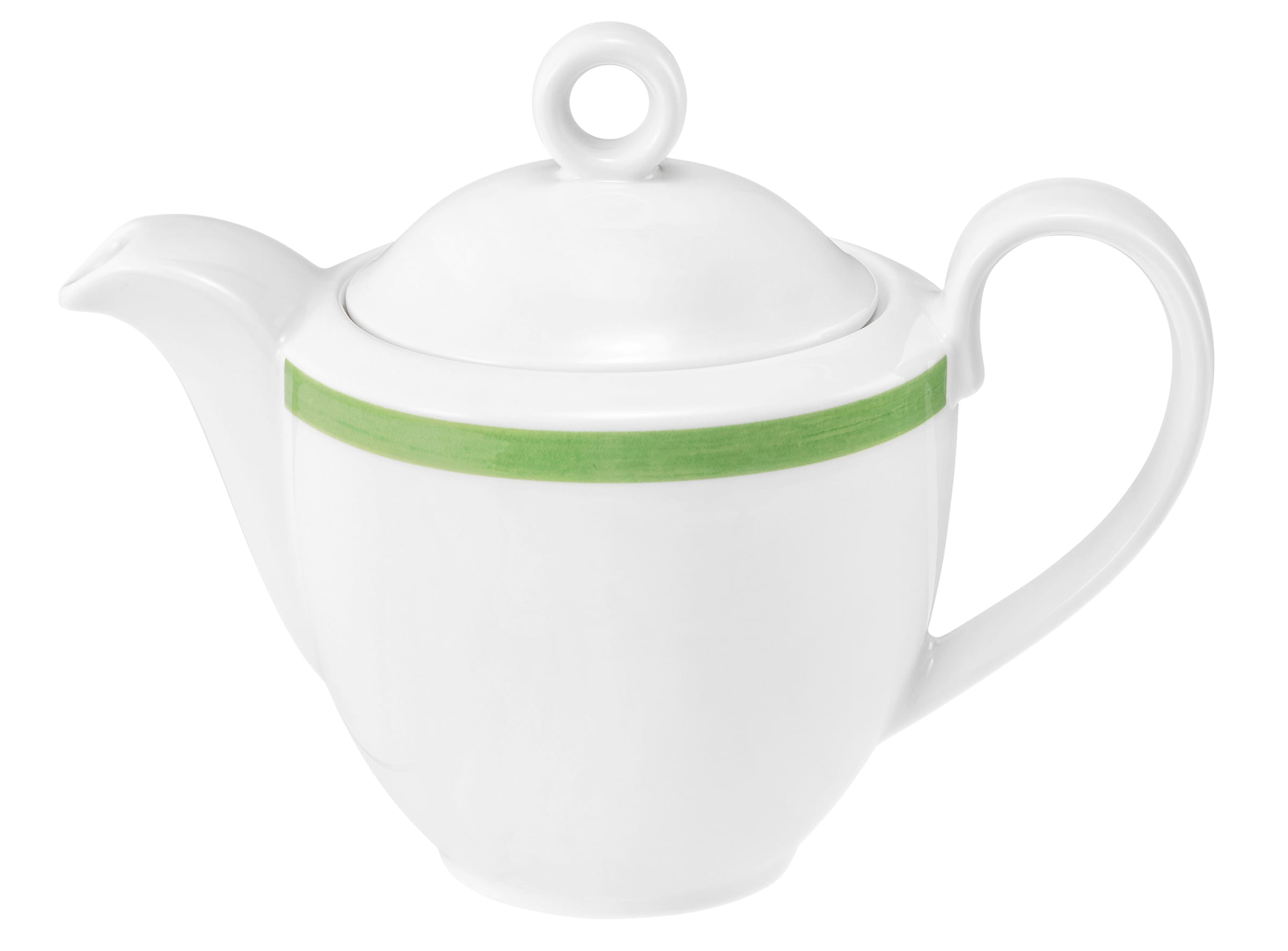 Kaffeekanne rund 1 0,38l COMMUNITY pinselband grün
