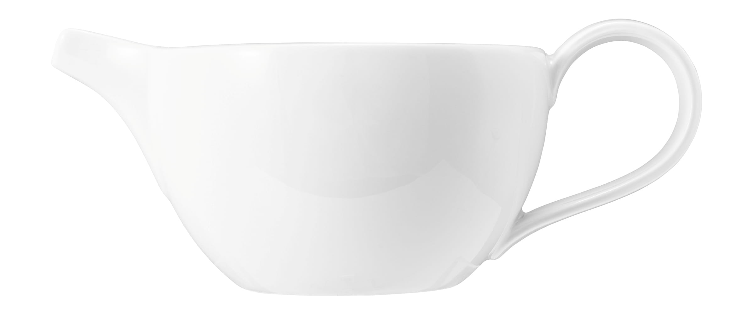 Sauciere rund mit Relief 0,55l BLUES weiß