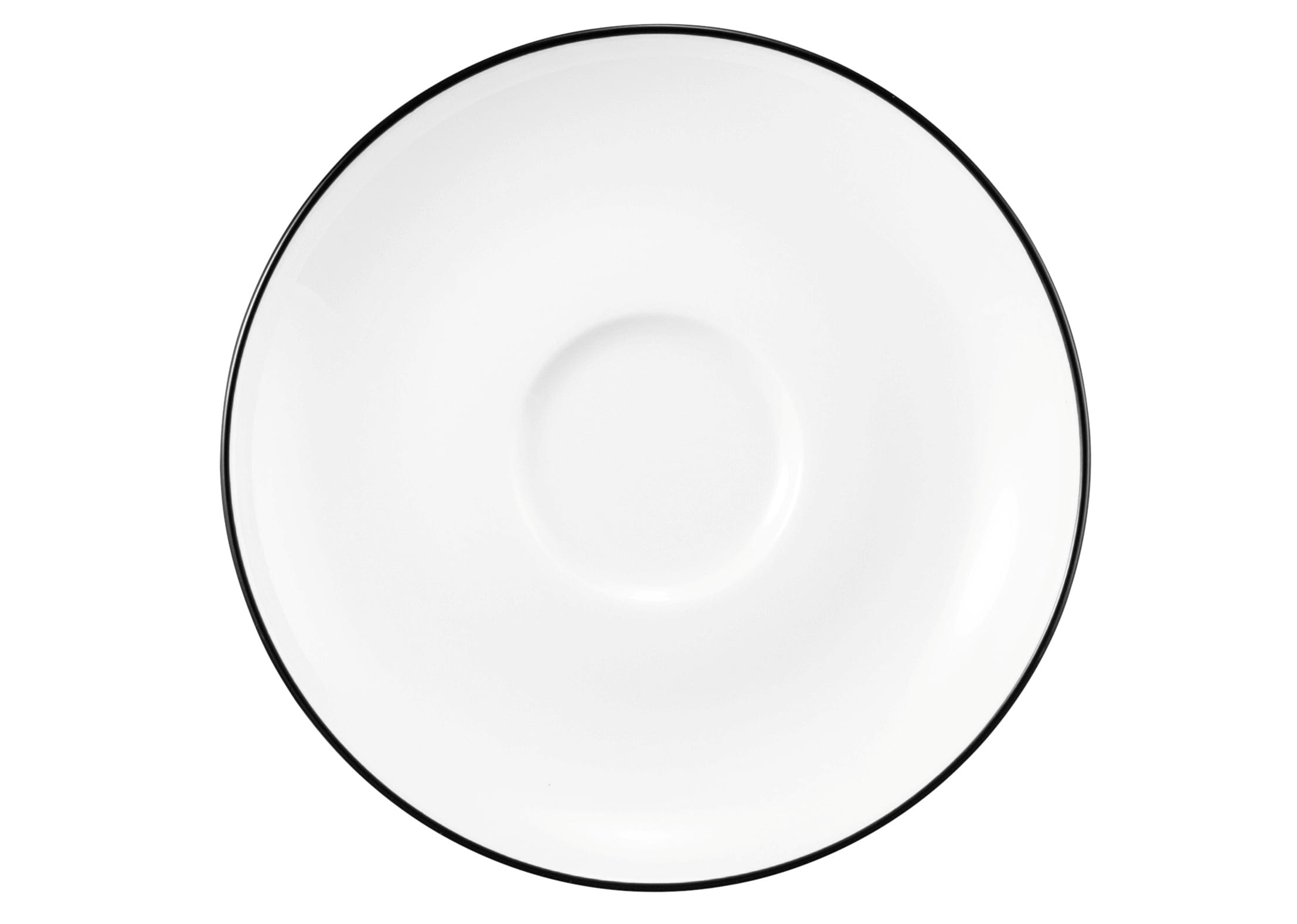 Espresso-Untertasse 12cm MODERN LIFE BLACK LINE mit Farbband