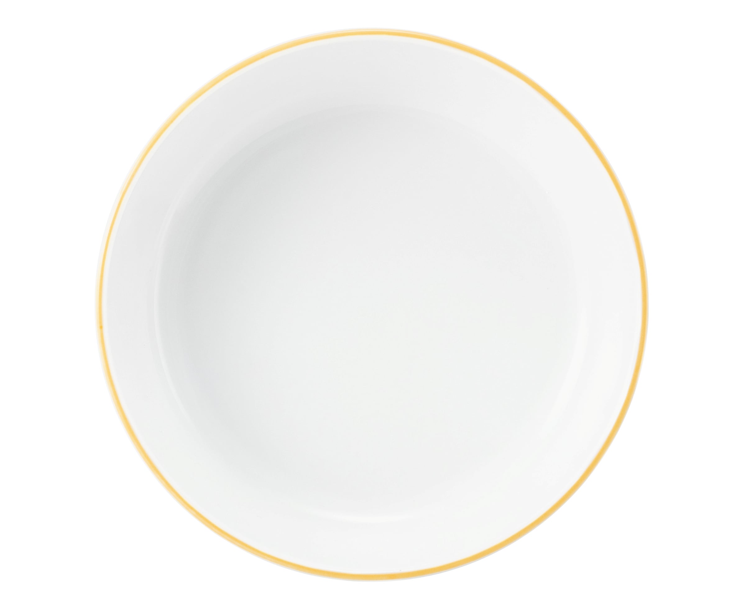 Schale rund rund 13,5cm COMMUNITY streublume gelbe linie