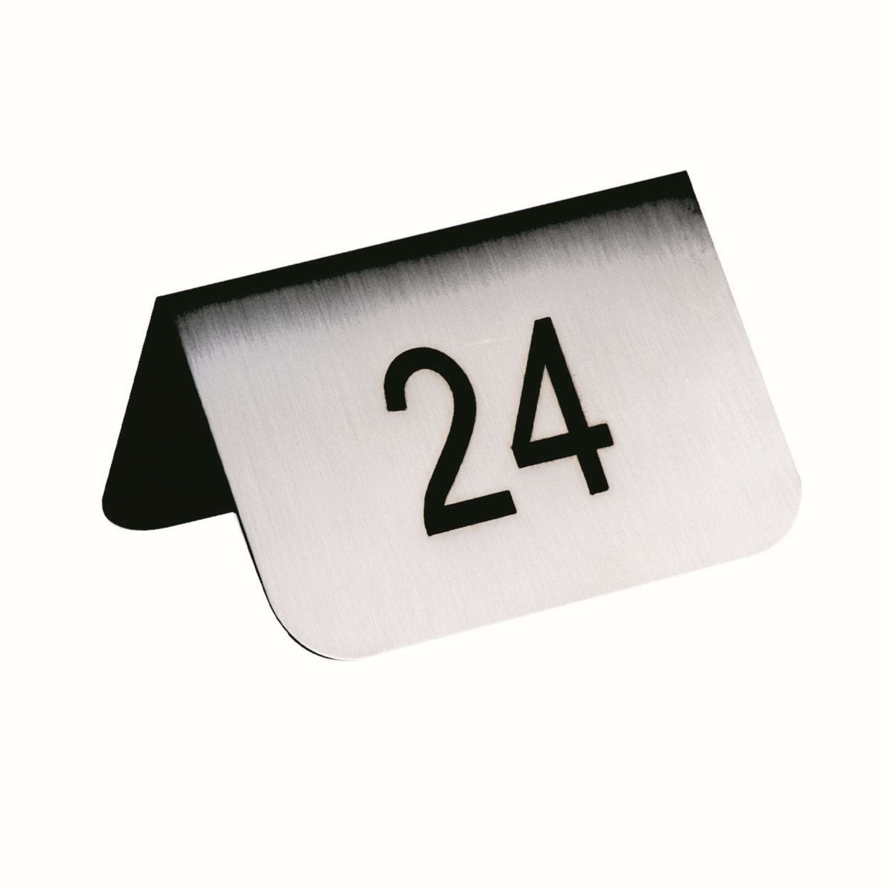 Tischnummernständer mit Nummern 18/10