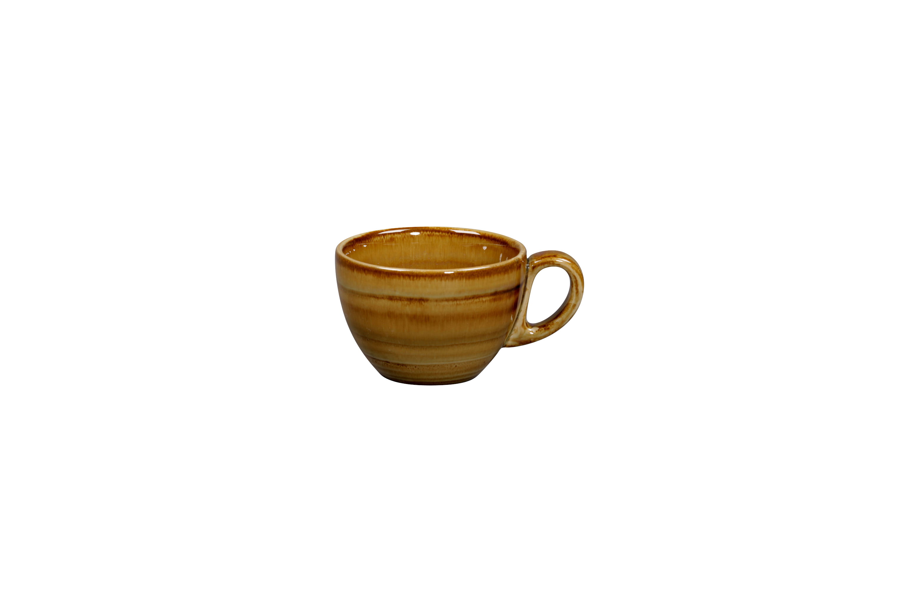 Kaffeetasse 8cm / 0,15l RAKSTONE SPOT garnet beige