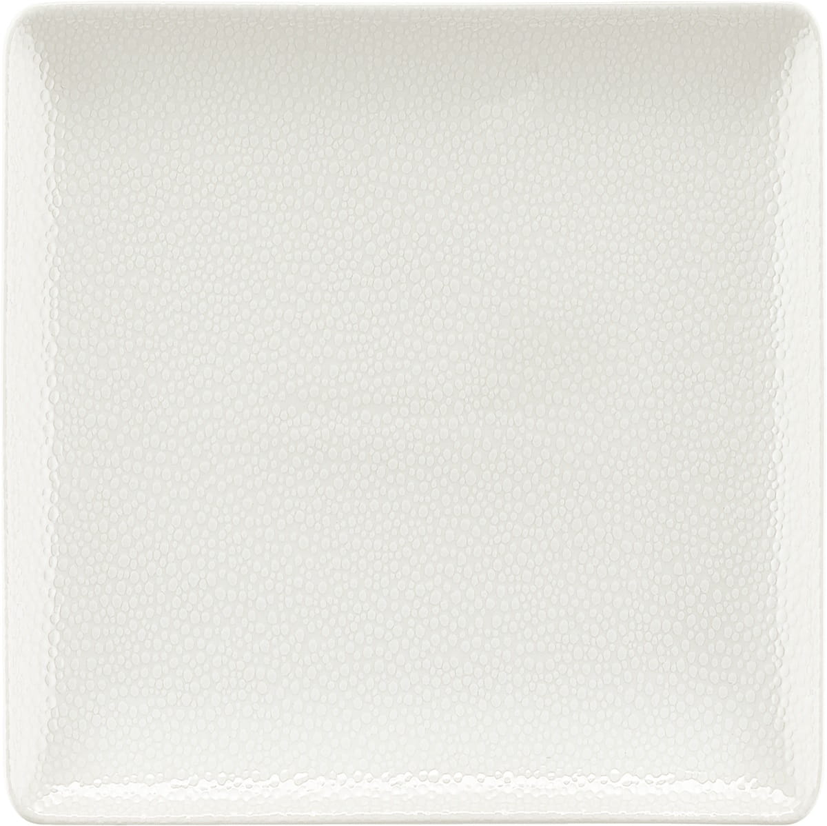 Teller flach quadratisch coup 20x20cm PURITY PEARL LIGHT
