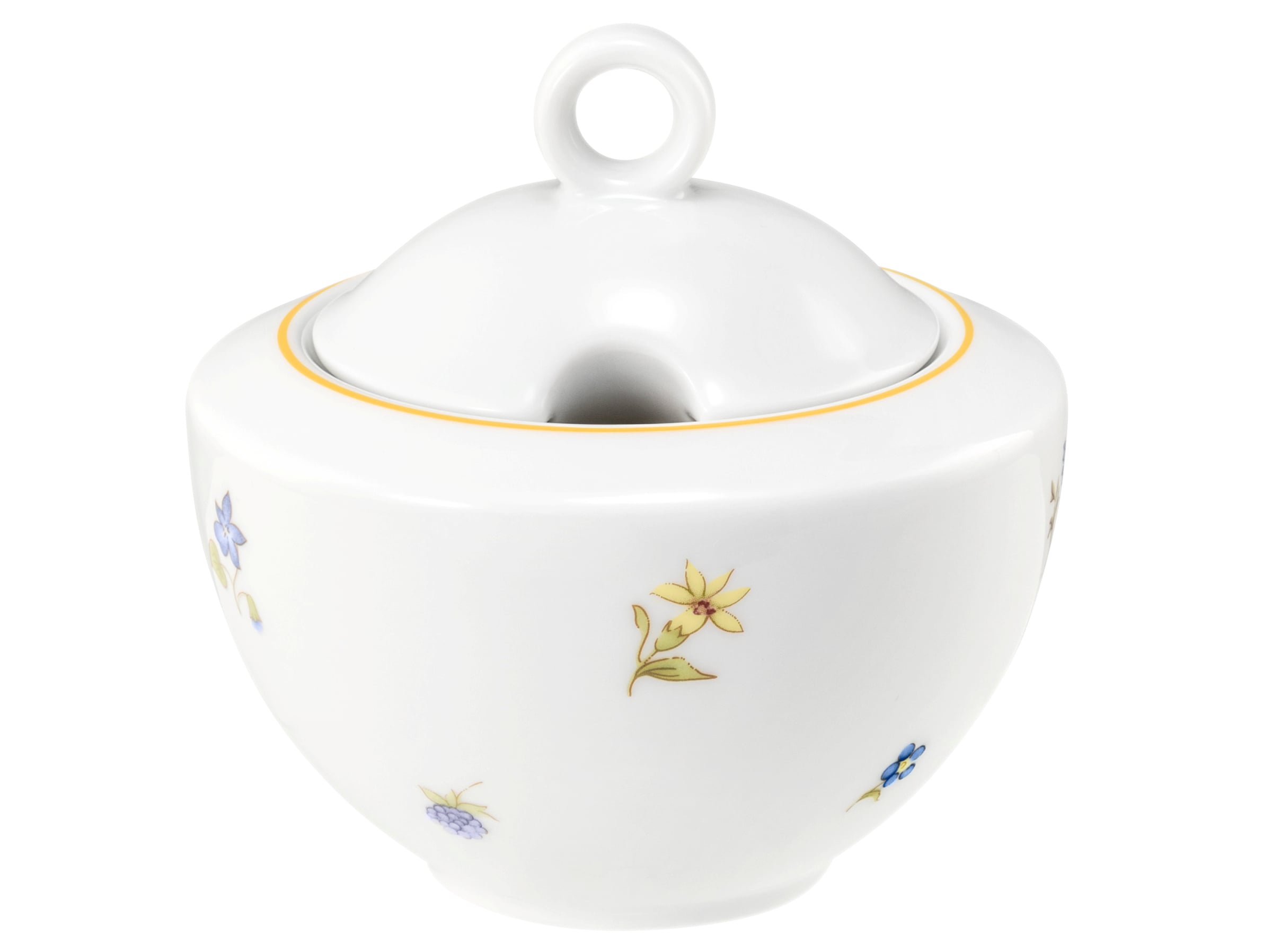 Zuckerdose rund 2 0,28l COMMUNITY streublume gelbe linie