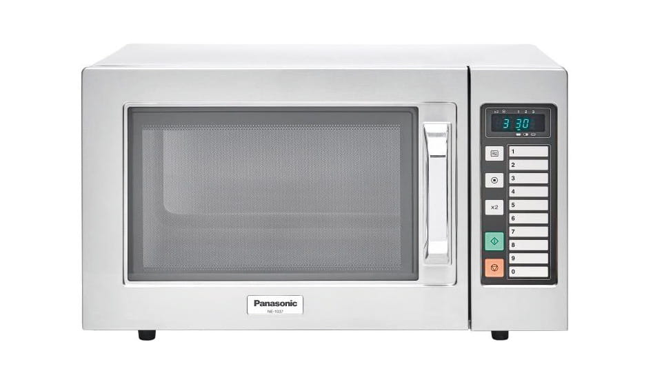 Panasonic-Mikrowelle NE 1037 1000 W 22 l mit Tastenfeld 510 x 360 x 306 mm