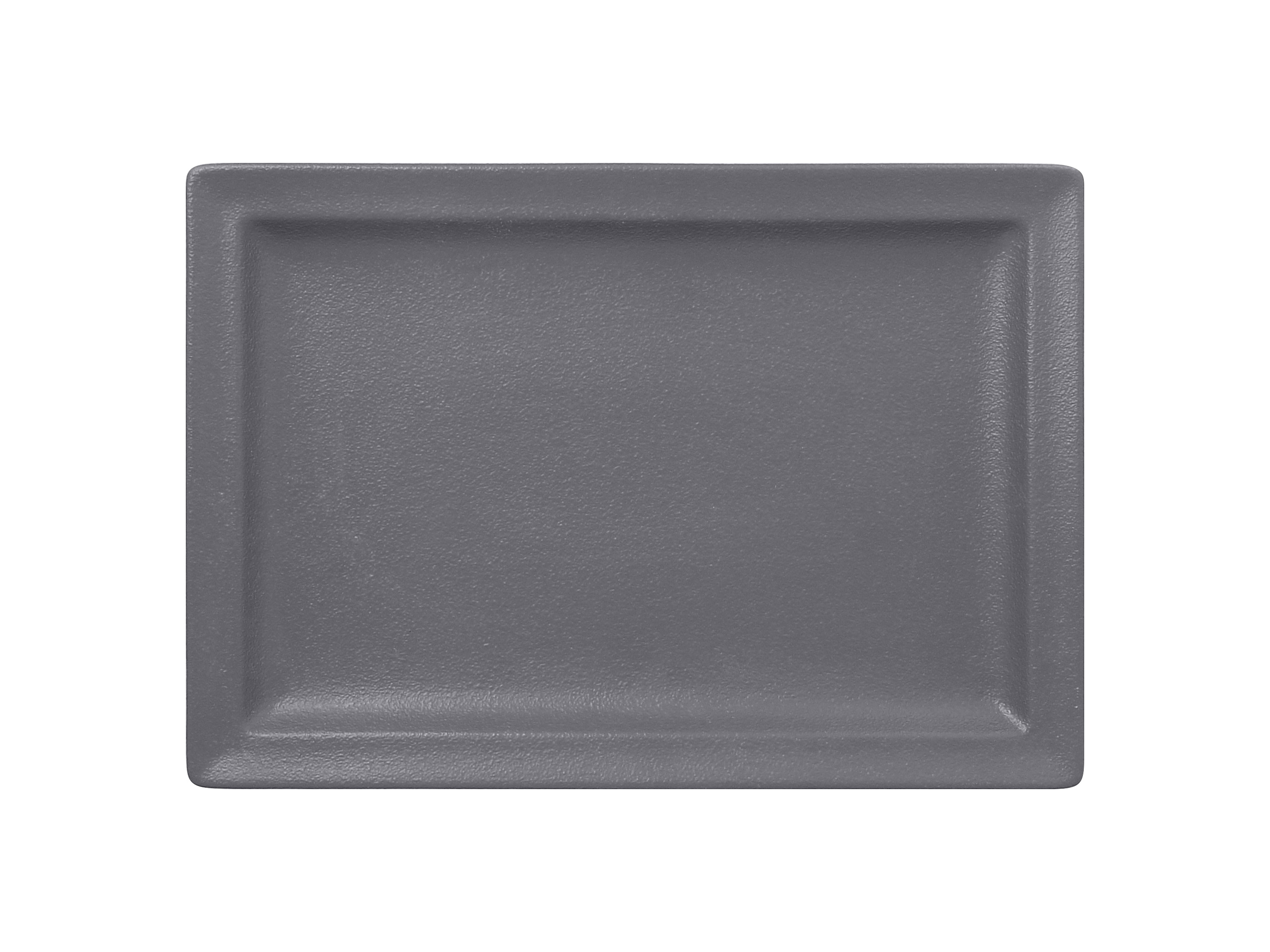 Platte eckig 33x23cm NEOFUSION stone