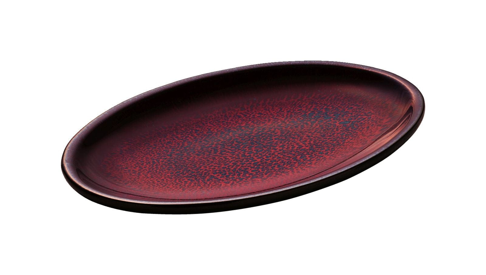 Platte oval coup 36x24cm GLOW