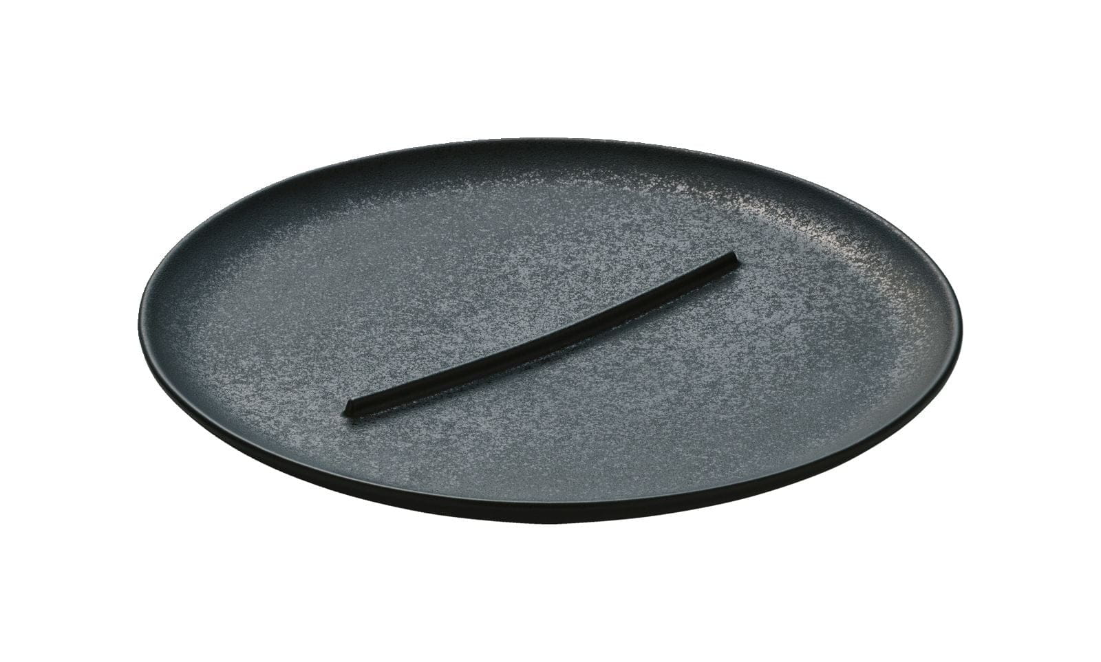 Teller flach rund 28cm COAST&COUNTRY black