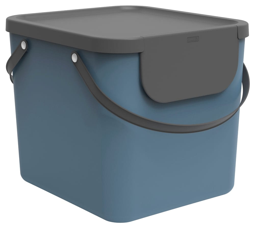 Abfallbehälter 40L ALBULA blau