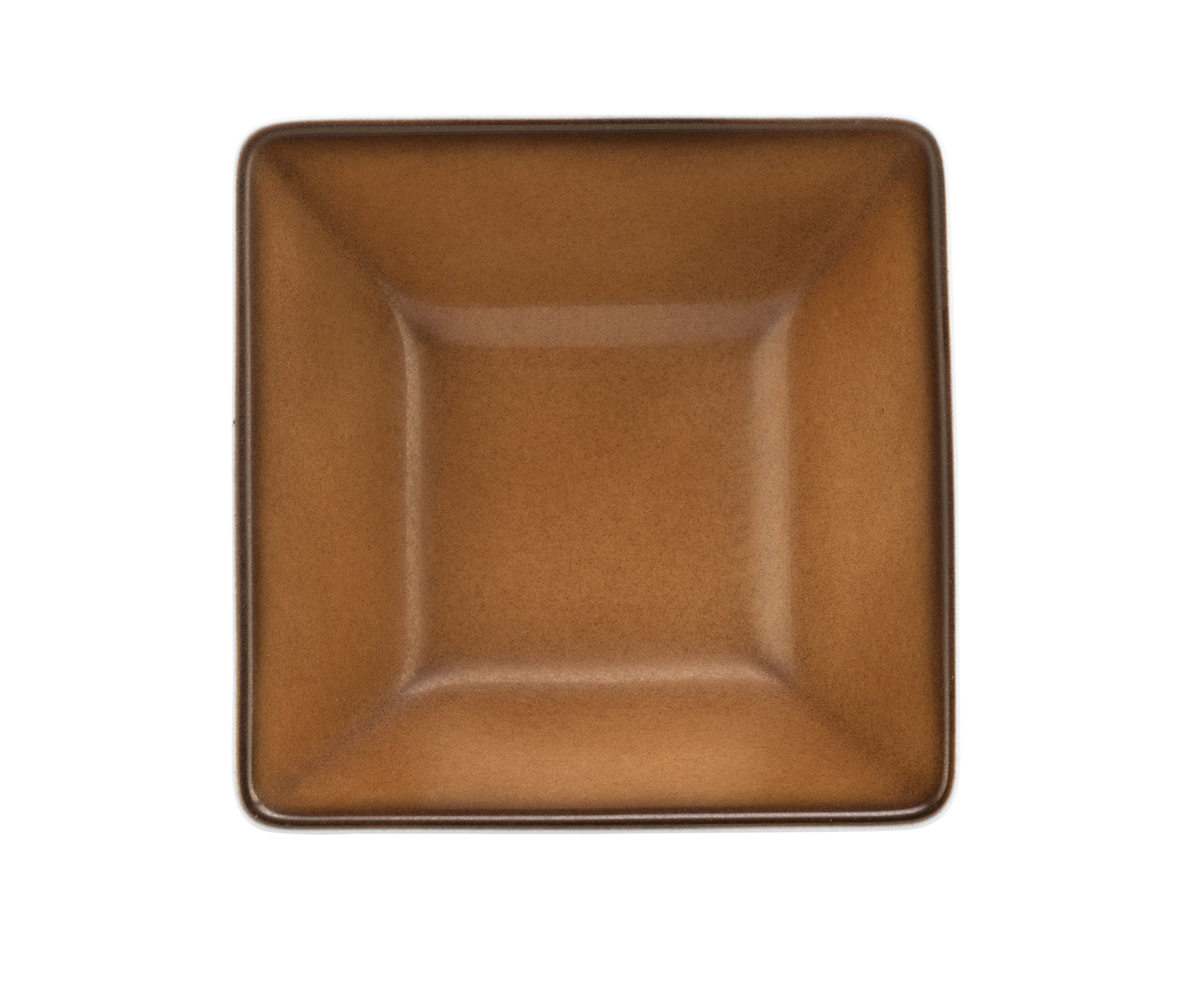 Schale eckig 5140 15x15cm BUFFET-GOURMET caramel