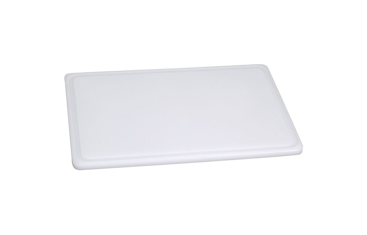 Schneidbrett mit Saftrille 60x40x2cm weiß