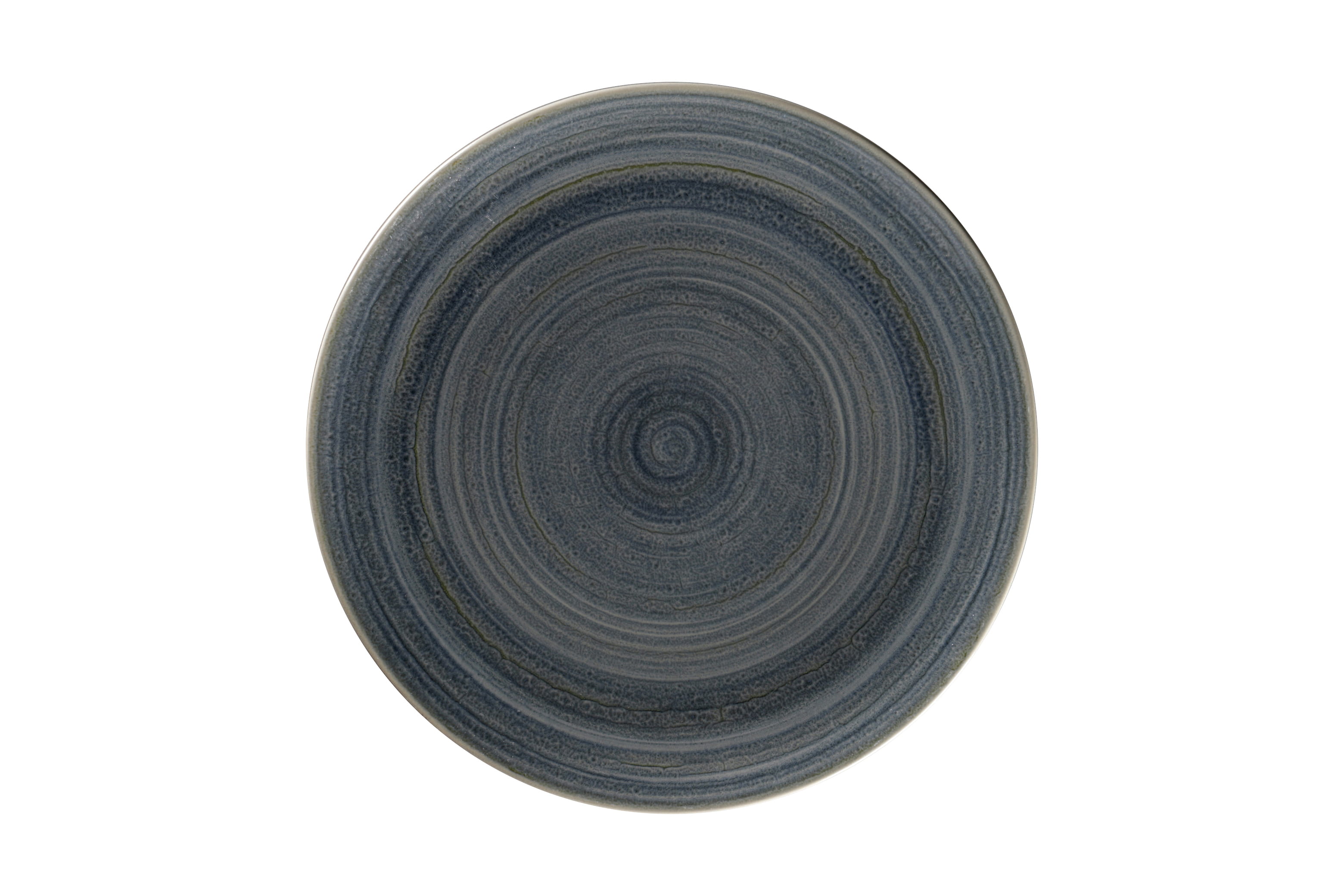 Teller coup 29cm RAKSTONE SPOT jade blue