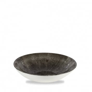 Teller tief coup 24,8cm STONE quartz black