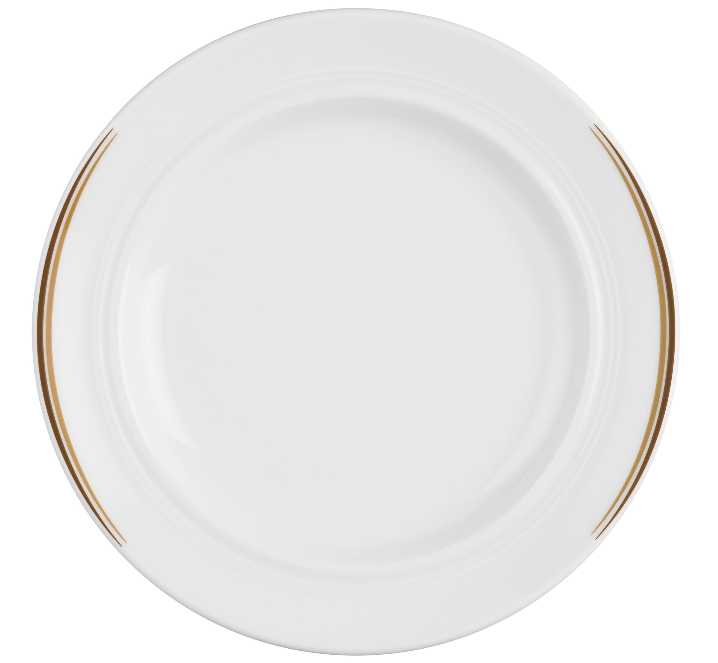 Teller rund mit Relief flach 20cm VITALIS braune lanzen