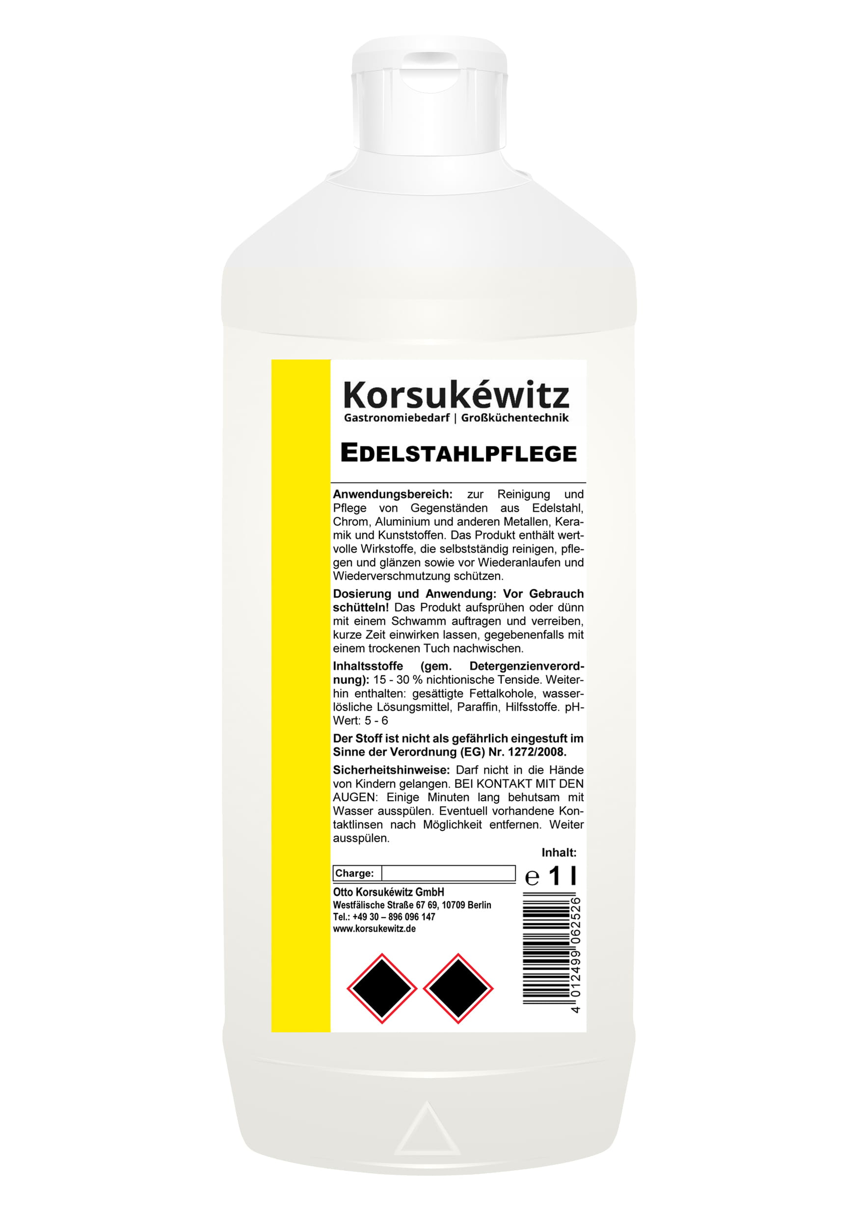 Edelstahlpflege 1l Flasche